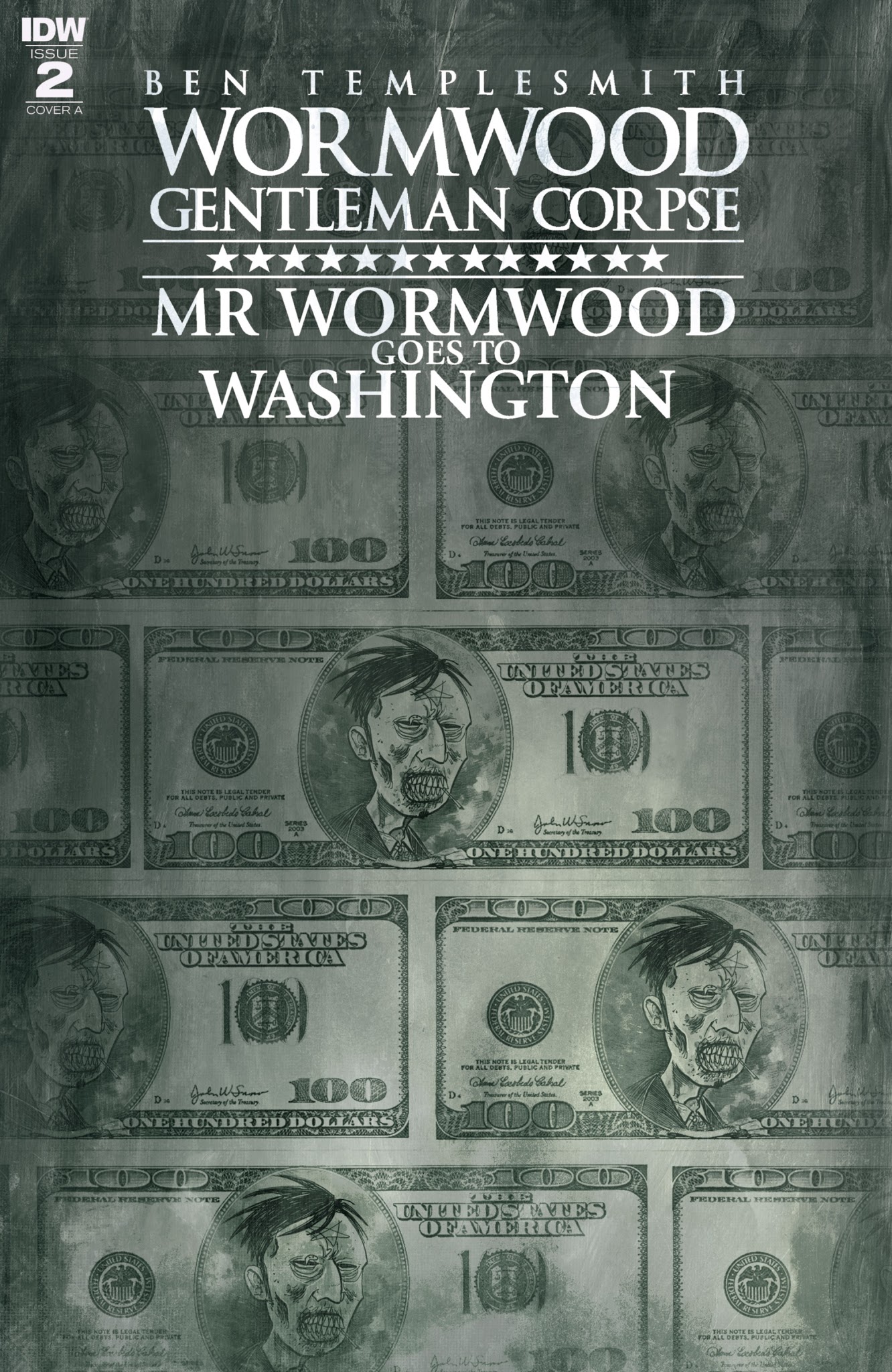 Read online Wormwood Gentleman Corpse: Mr. Wormwood Goes To Washington comic -  Issue #2 - 1