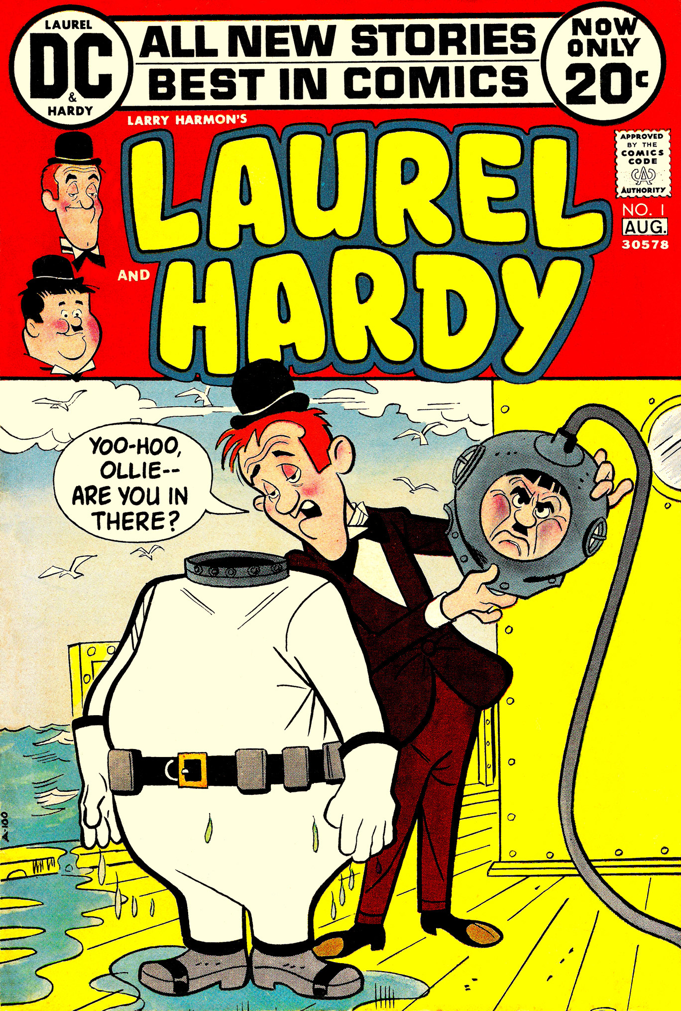 Read online Larry Harmon's Laurel and Hardy comic -  Issue # Full - 1