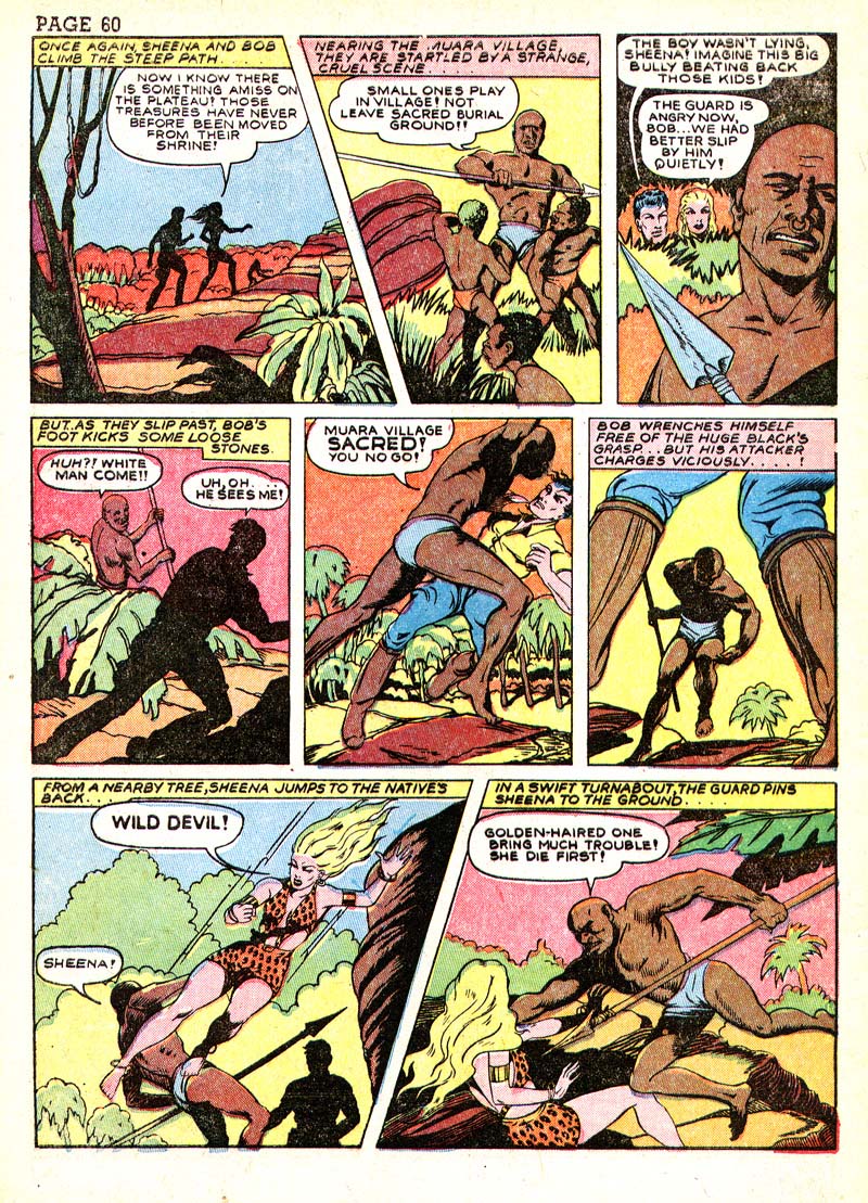 Read online Sheena, Queen of the Jungle (1942) comic -  Issue #3 - 63