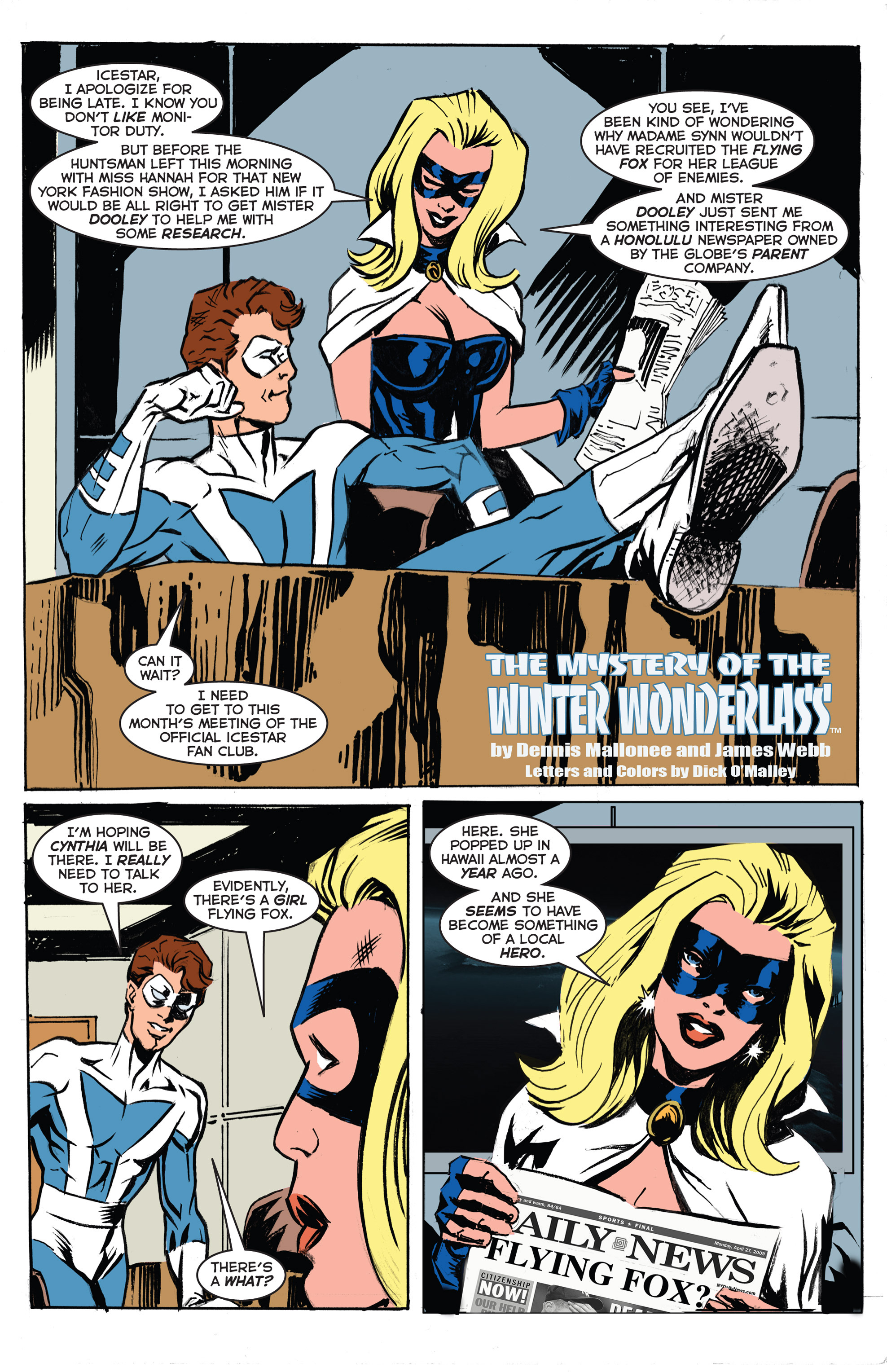 Read online Champions Adventures comic -  Issue #7 - 3