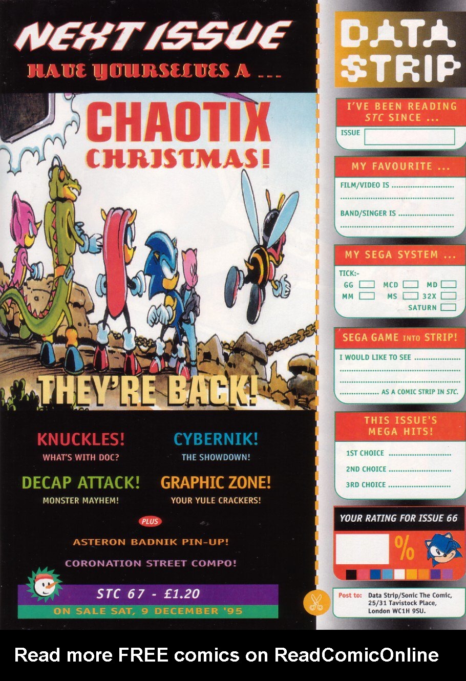 Read online Sonic the Comic comic -  Issue #66 - 31