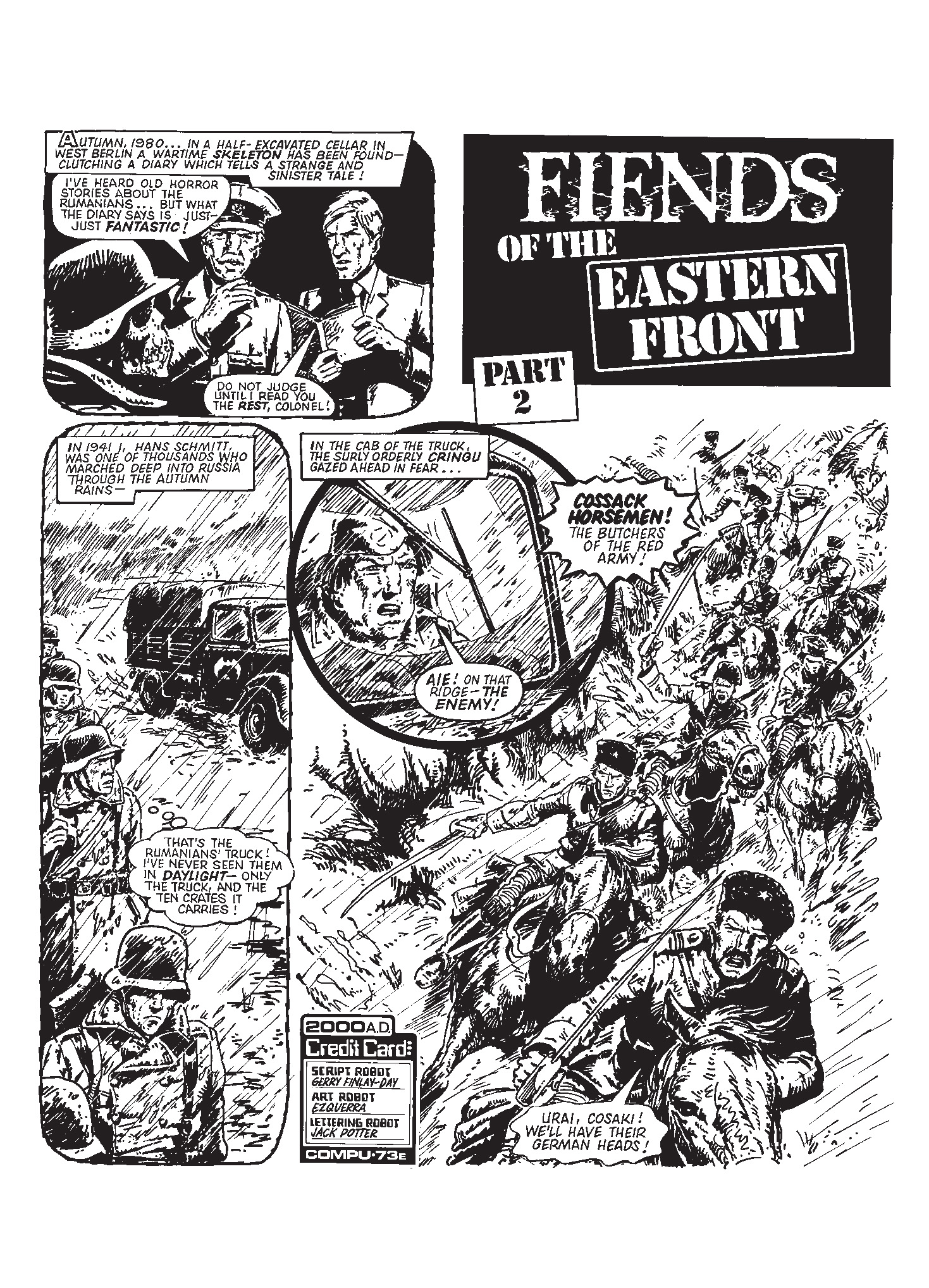 Read online Fiends of the Eastern Front comic -  Issue # TPB - 12