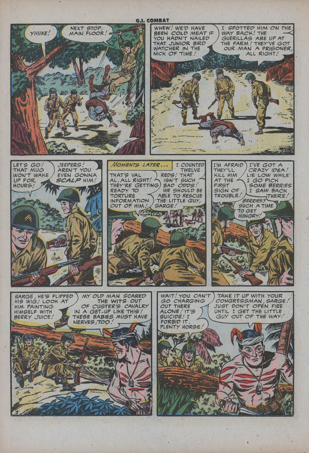 Read online G.I. Combat (1952) comic -  Issue #32 - 14