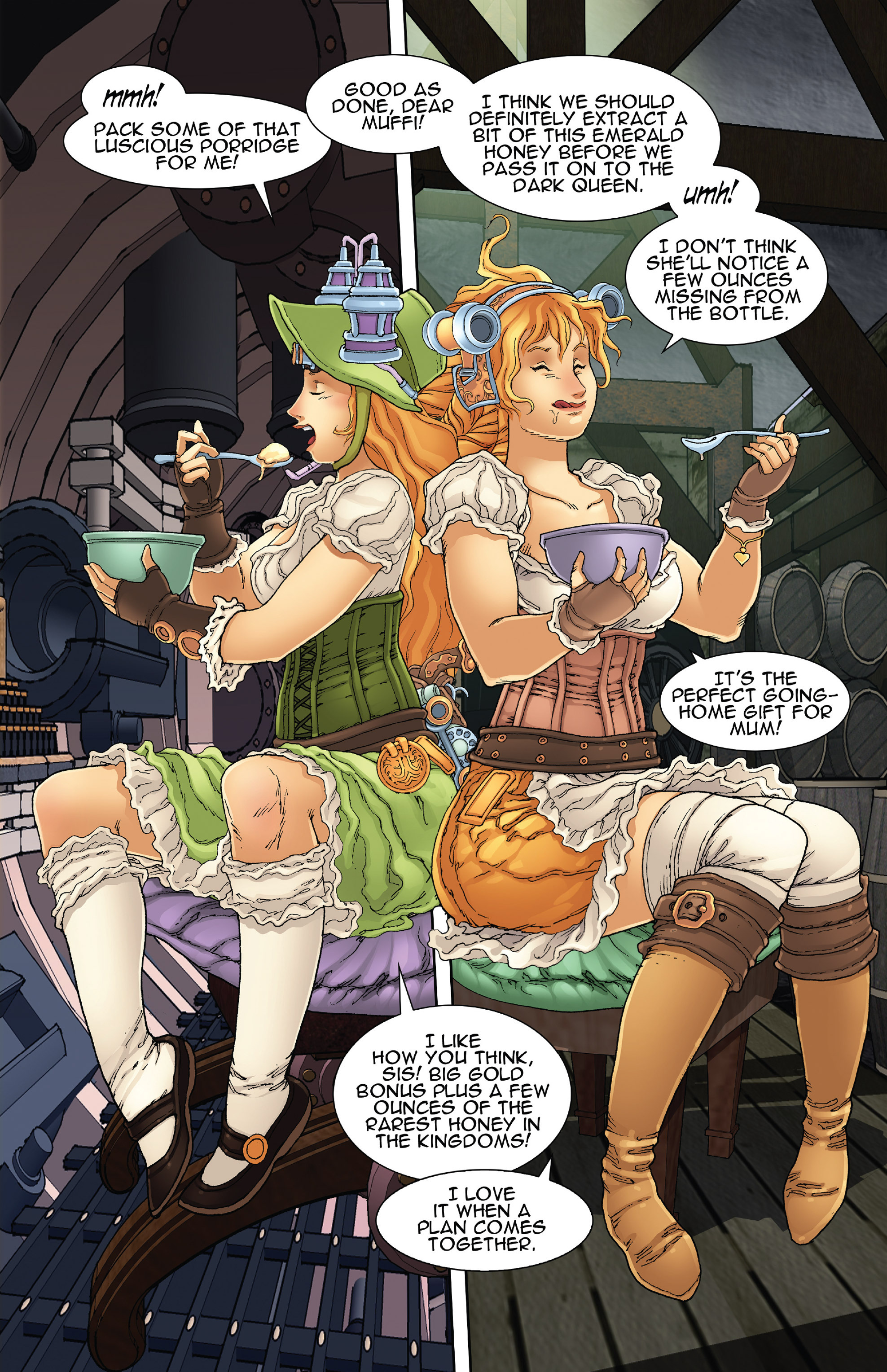 Read online Free Comic Book Day 2015 comic -  Issue # Steampunk Goldilocks - 21