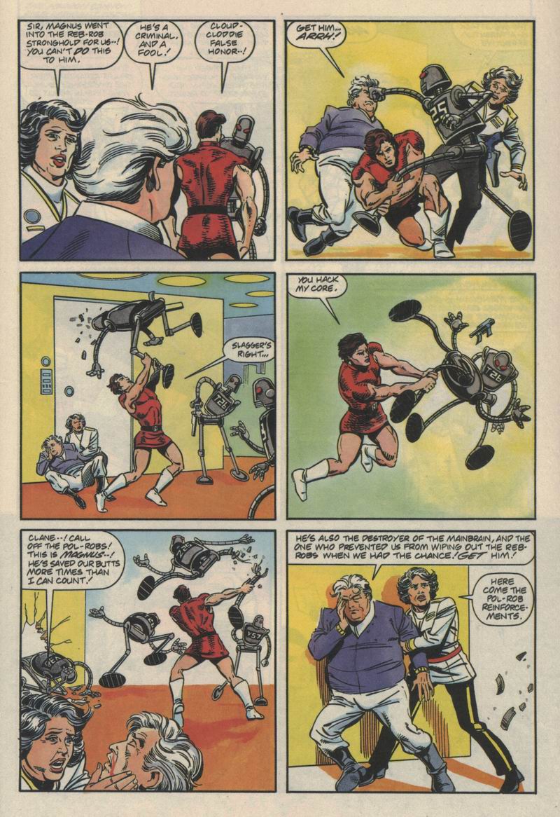 Read online Magnus Robot Fighter (1991) comic -  Issue #9 - 22