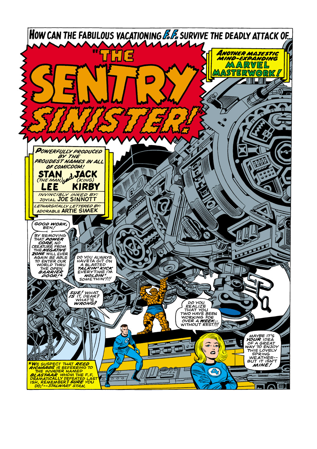 Read online Fantastic Four (1961) comic -  Issue #64 - 2