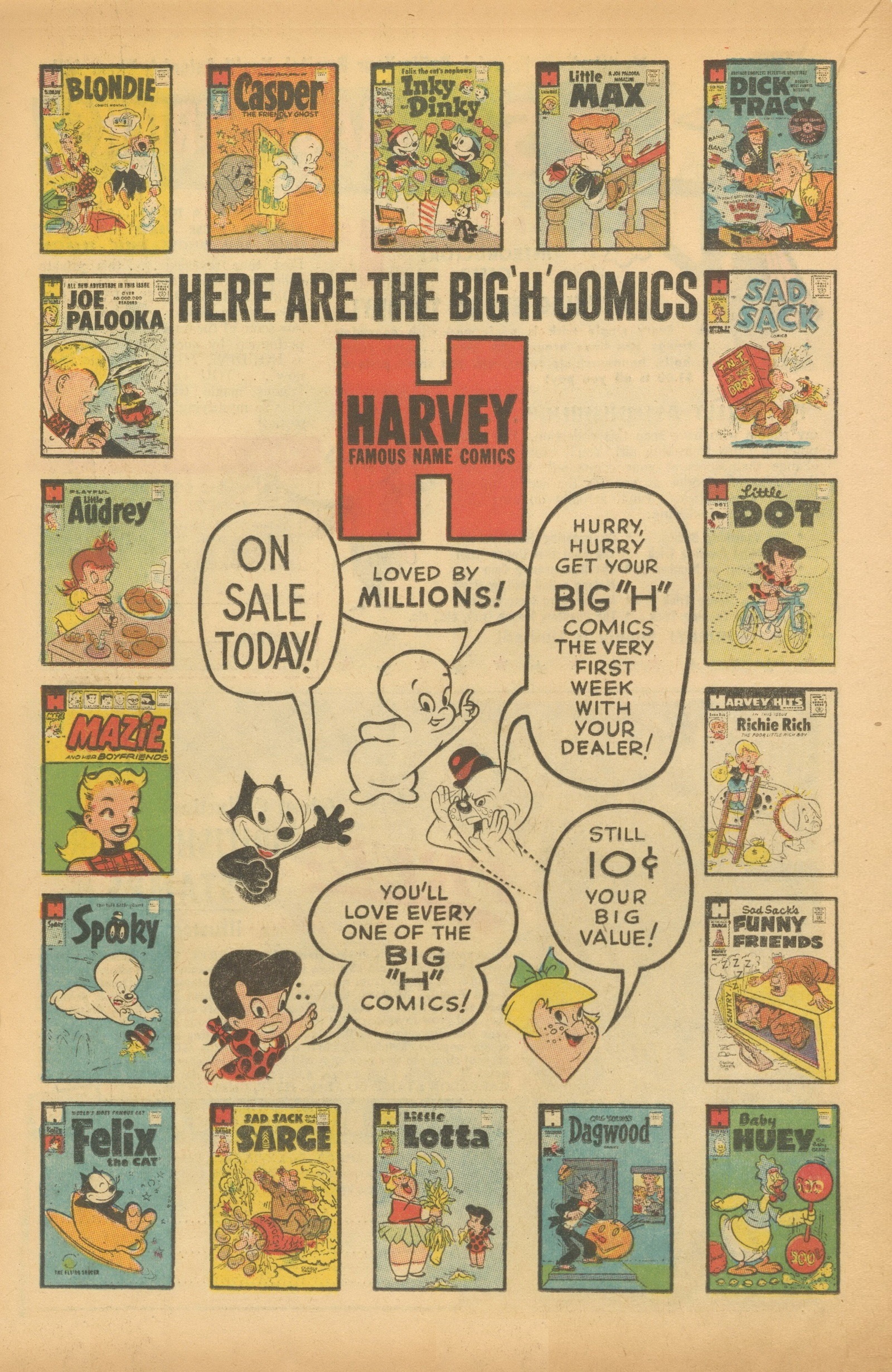 Read online Felix the Cat (1955) comic -  Issue #89 - 18