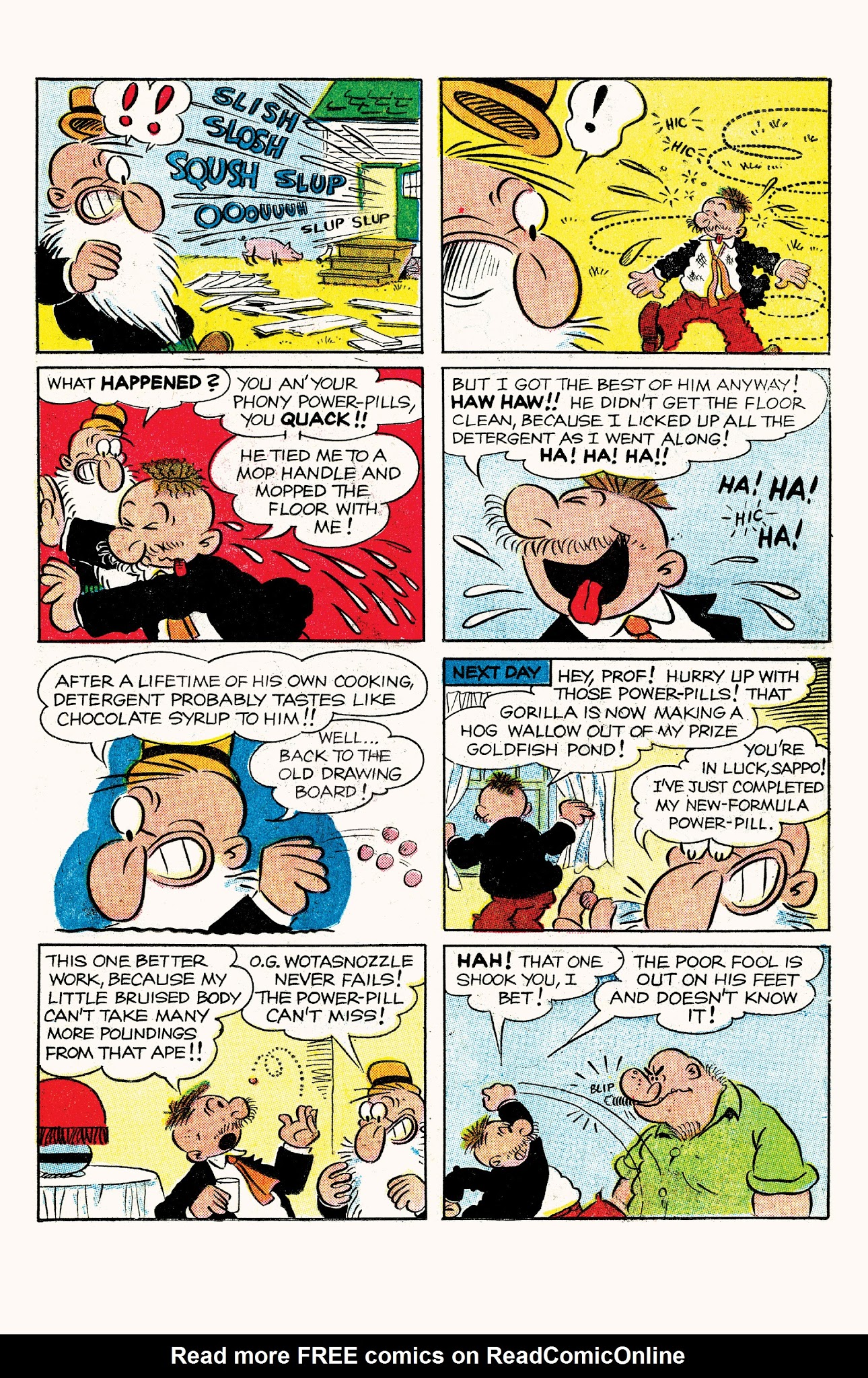 Read online Classic Popeye comic -  Issue #64 - 23