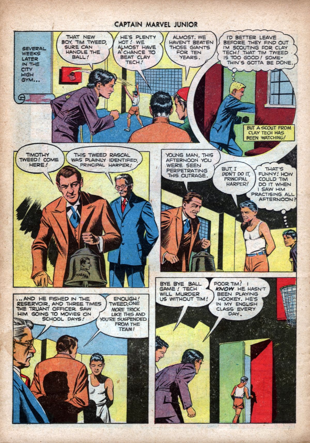 Read online Captain Marvel, Jr. comic -  Issue #27 - 14