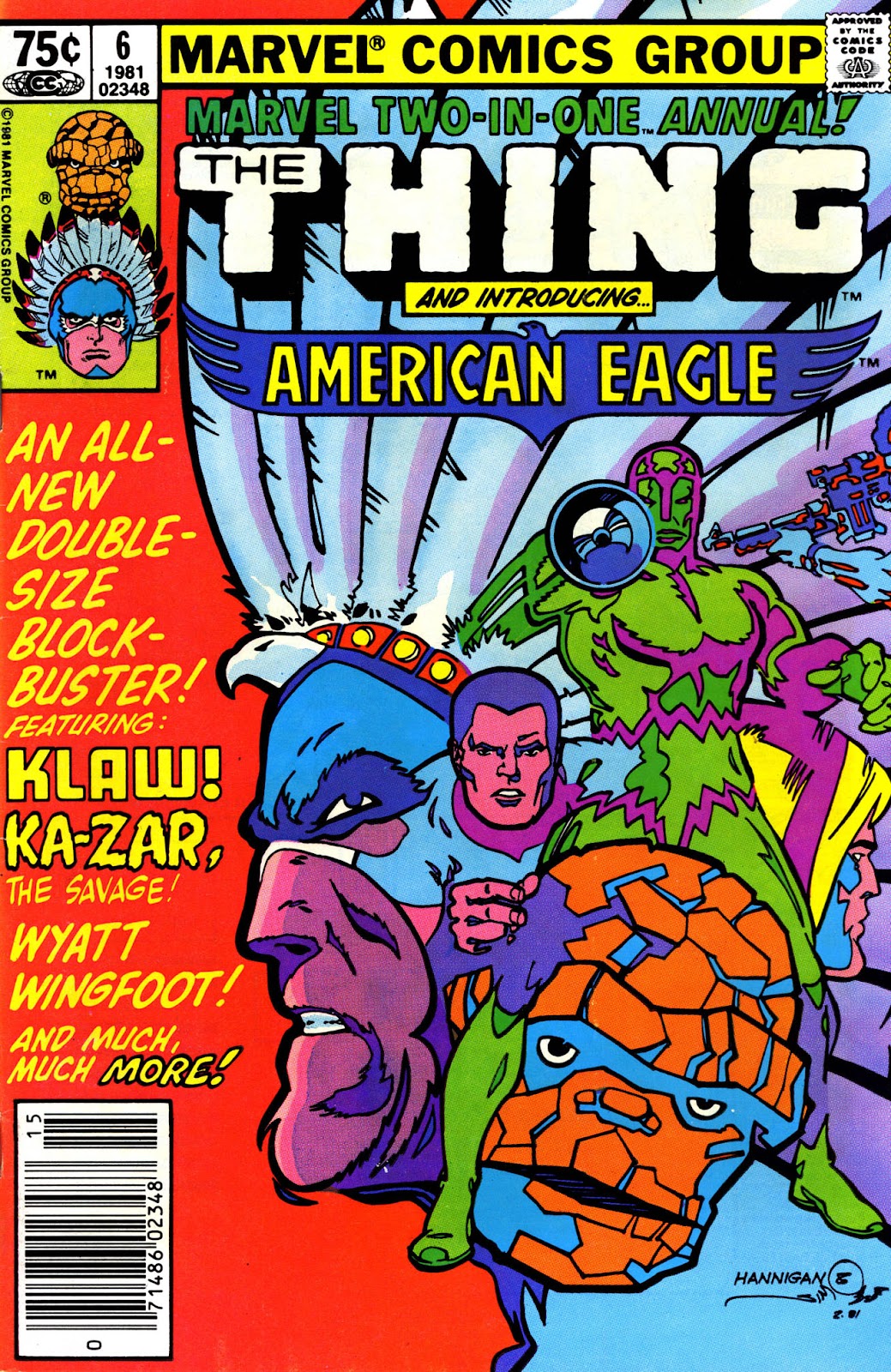 Marvel Two-In-One (1974) issue Annual 6 - Page 1