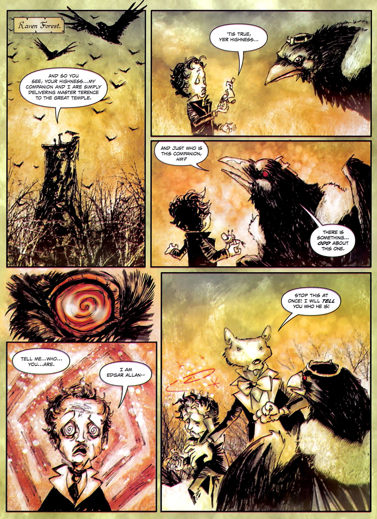 Read online The Surreal Adventures of Edgar Allan Poo comic -  Issue # TPB 1 - 64