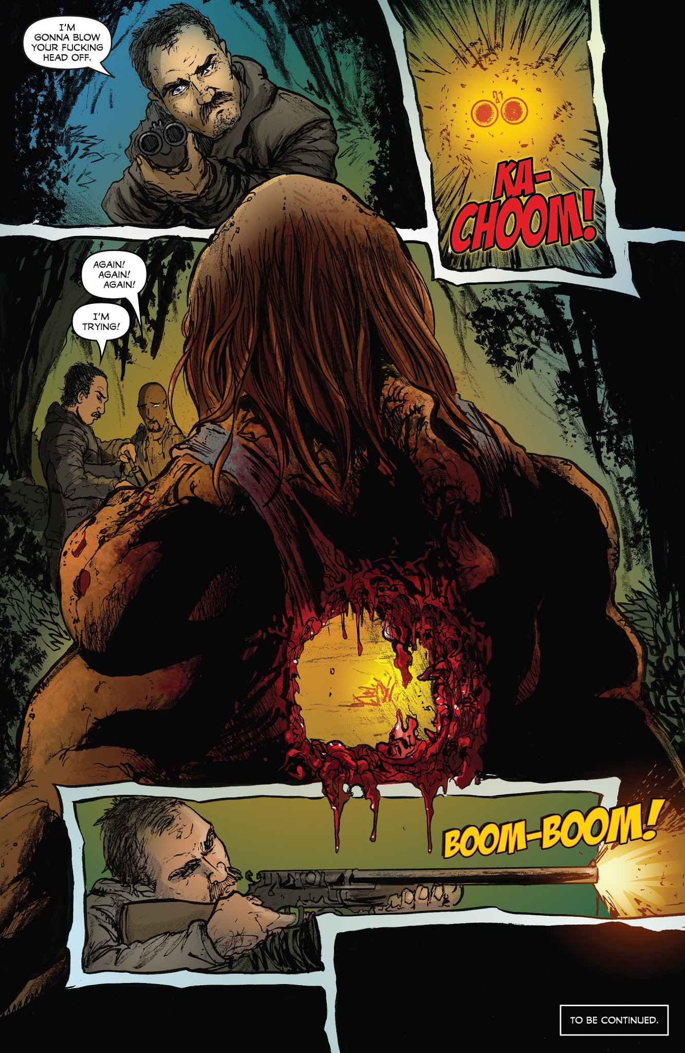 Read online Adam Green's Hatchet comic -  Issue #1 - 22