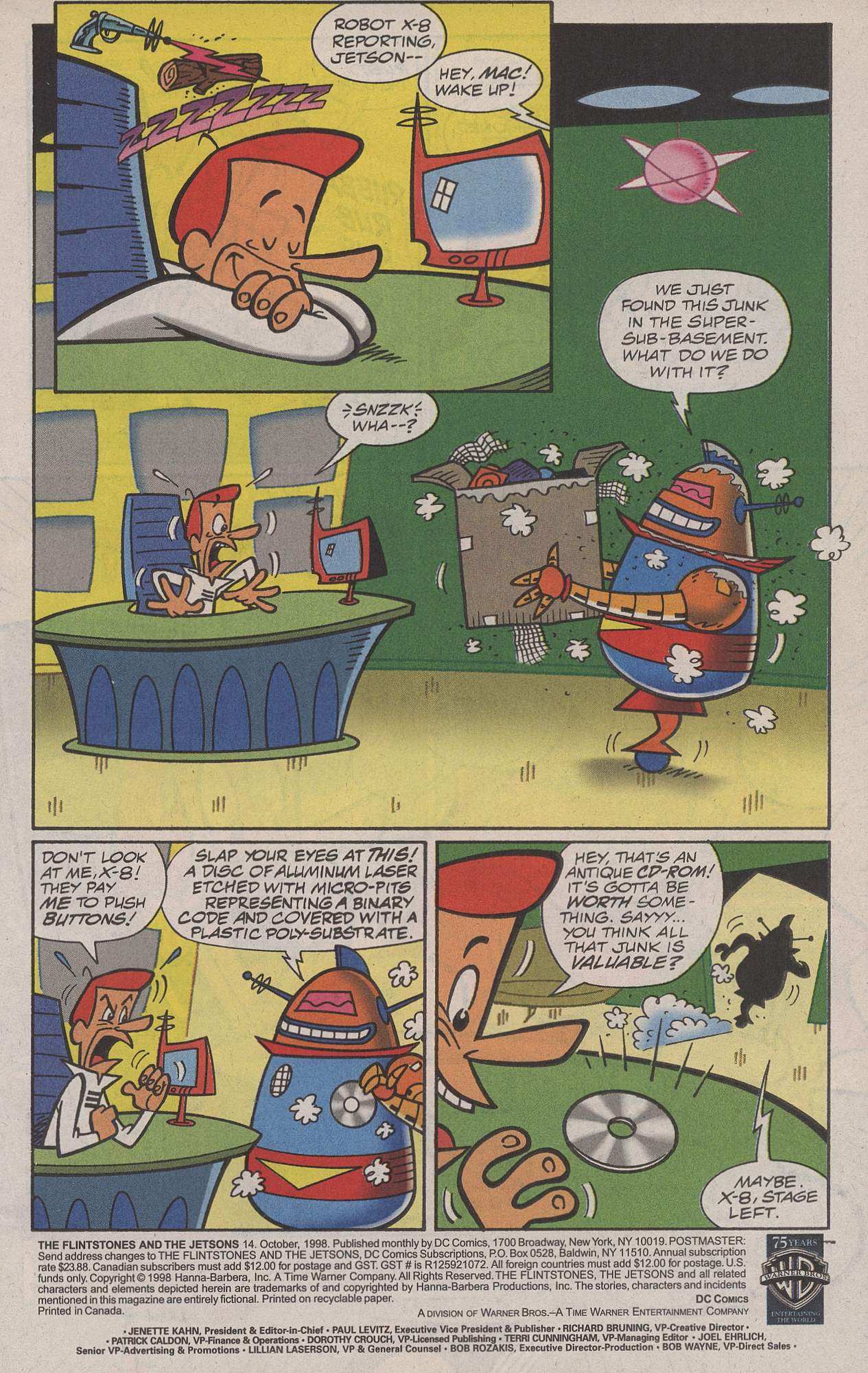 Read online The Flintstones and the Jetsons comic -  Issue #14 - 3
