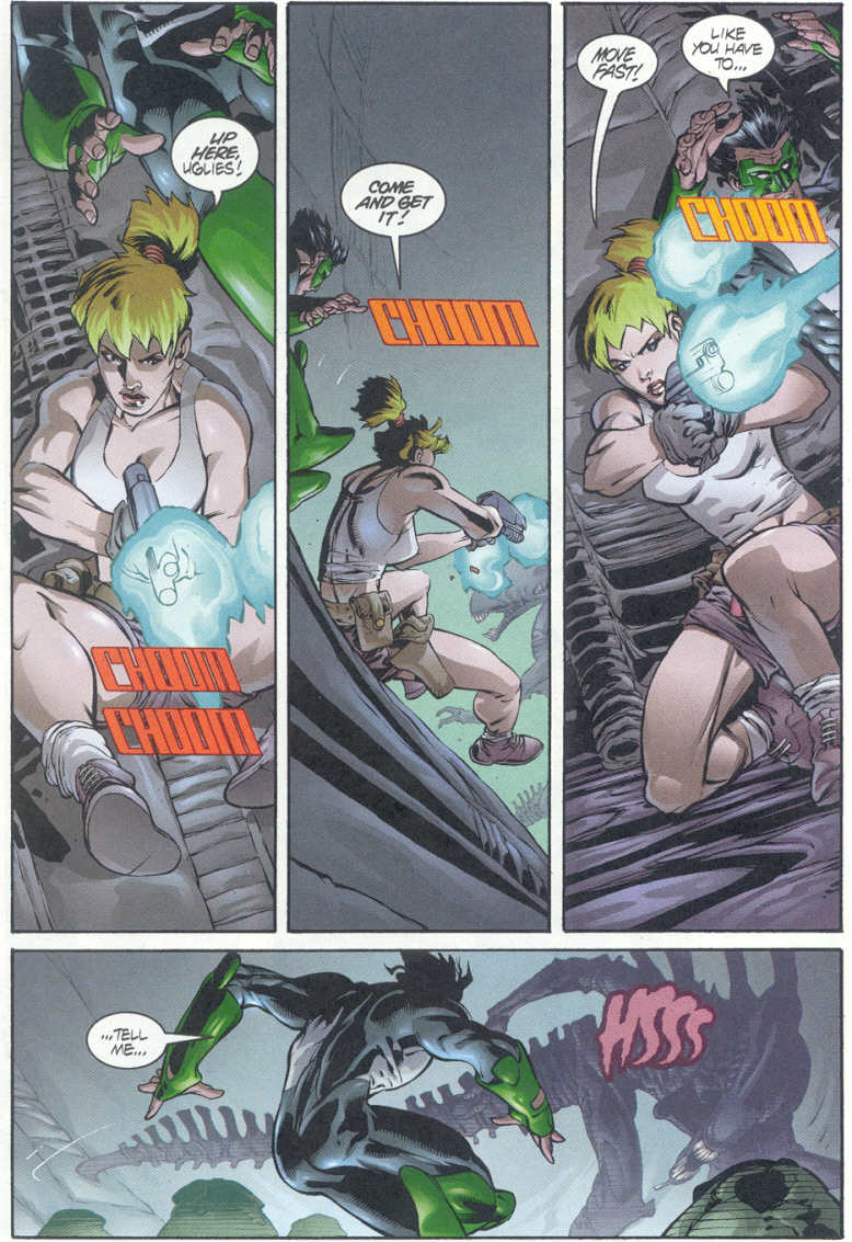 Read online Green Lantern vs. Aliens comic -  Issue #4 - 9