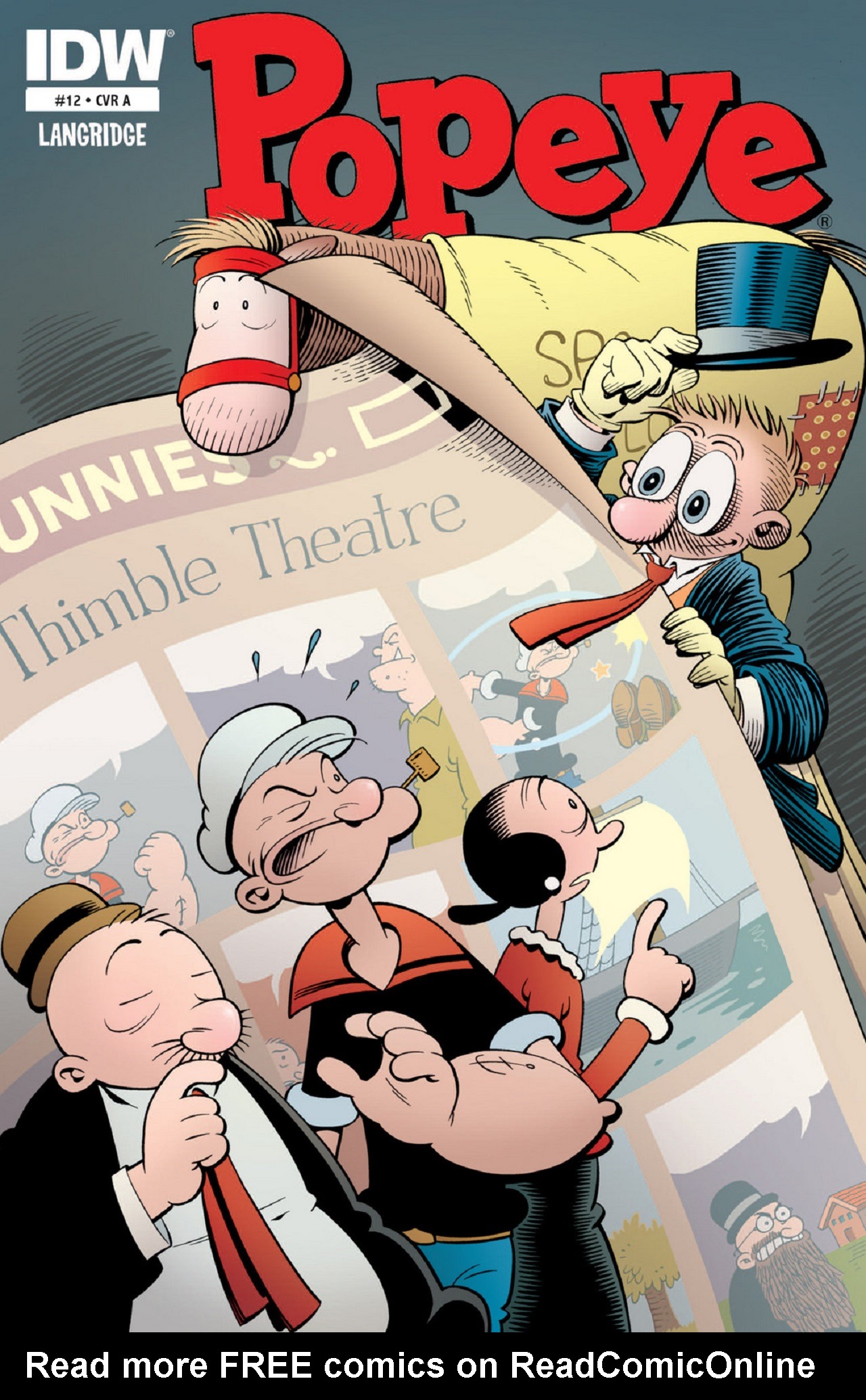 Read online Popeye (2012) comic -  Issue #12 - 1