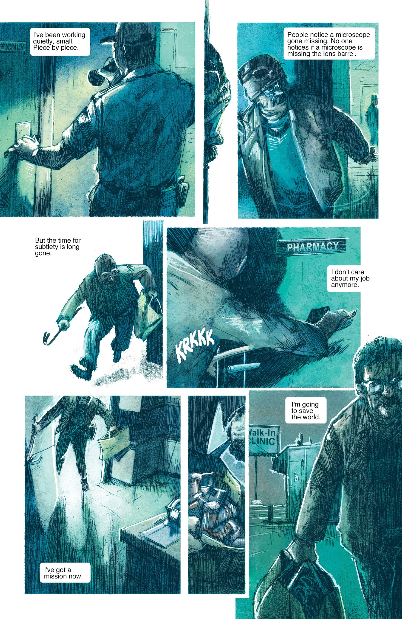 Read online Evolution comic -  Issue #4 - 19