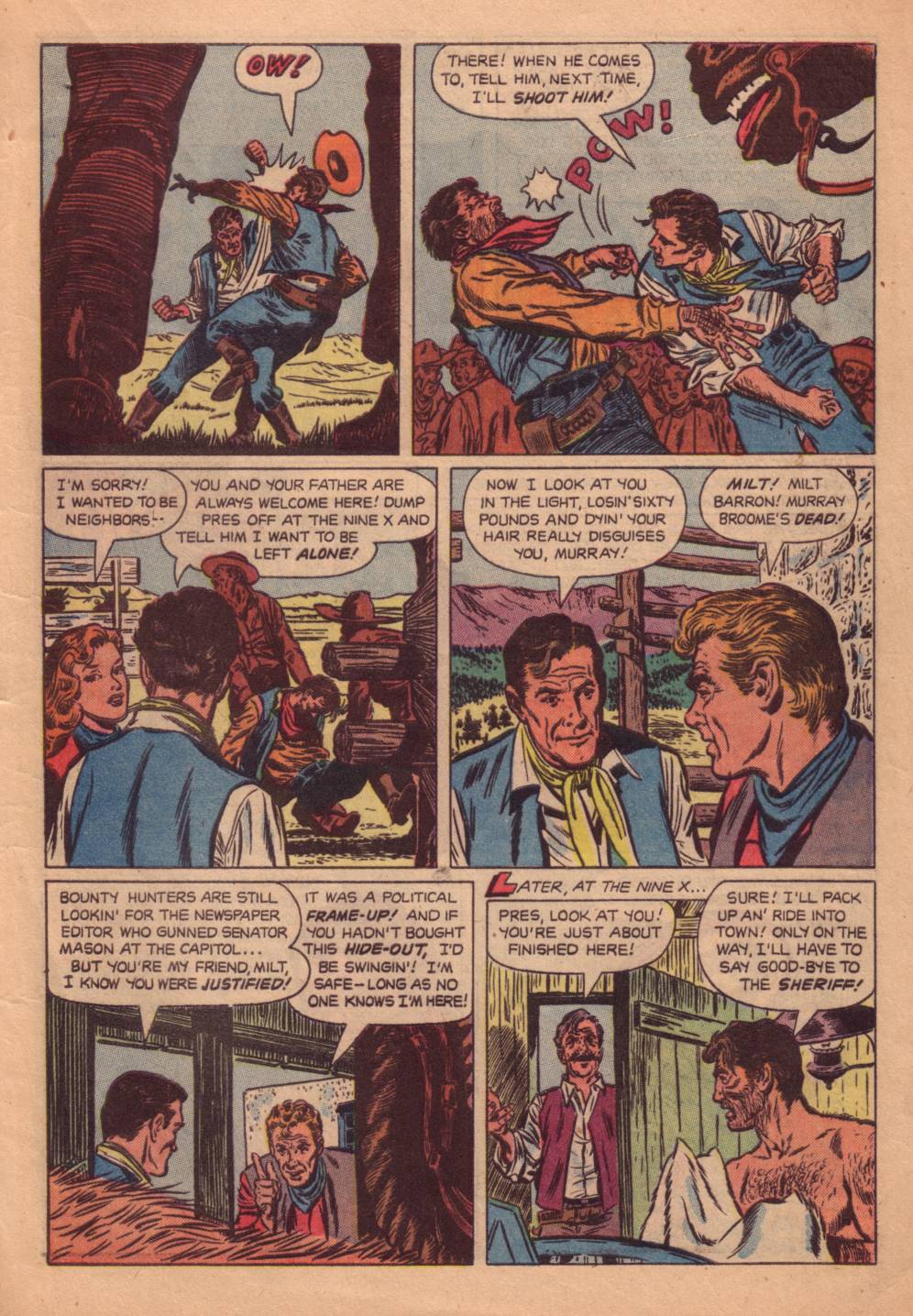 Read online Four Color Comics comic -  Issue #580 - 9