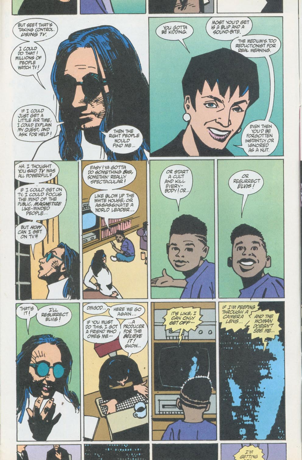 Read online Kid Eternity (1993) comic -  Issue #6 - 7
