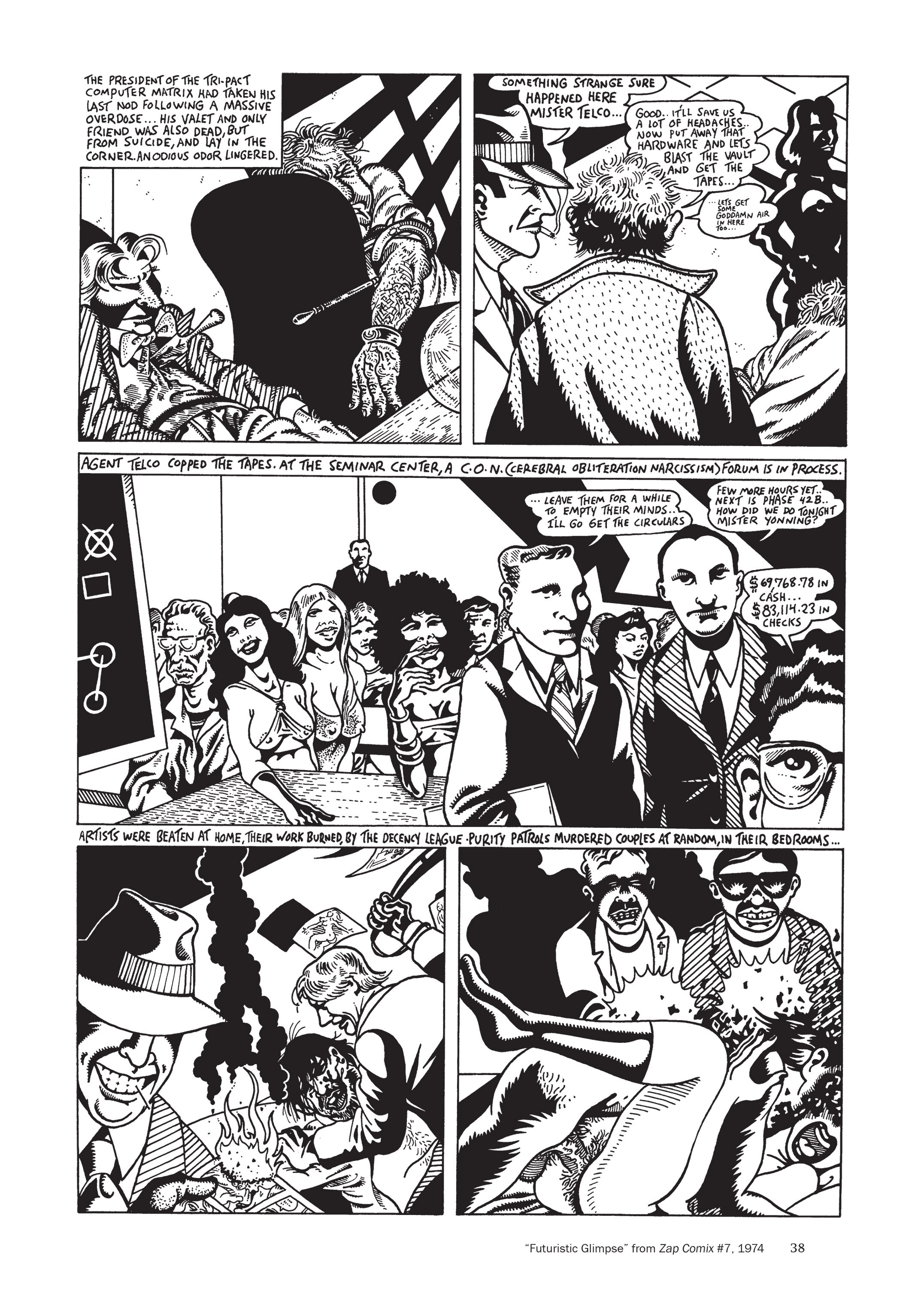 Read online The Mythology of S. Clay Wilson comic -  Issue # Demons and Angels (Part 1) - 35