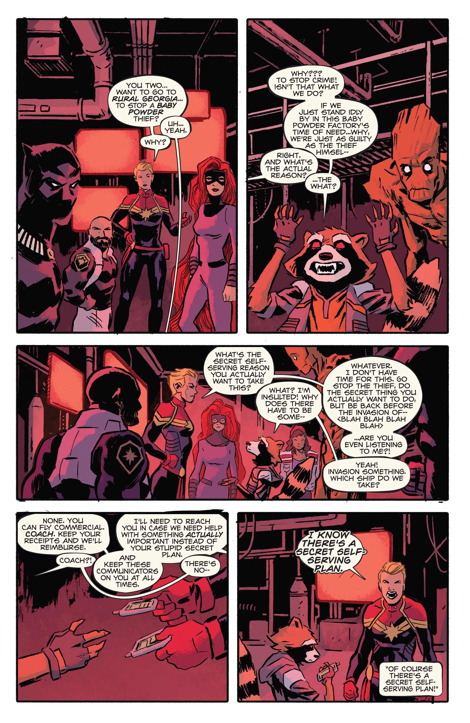 Read online Rocket Raccoon & Groot comic -  Issue #8 - 5