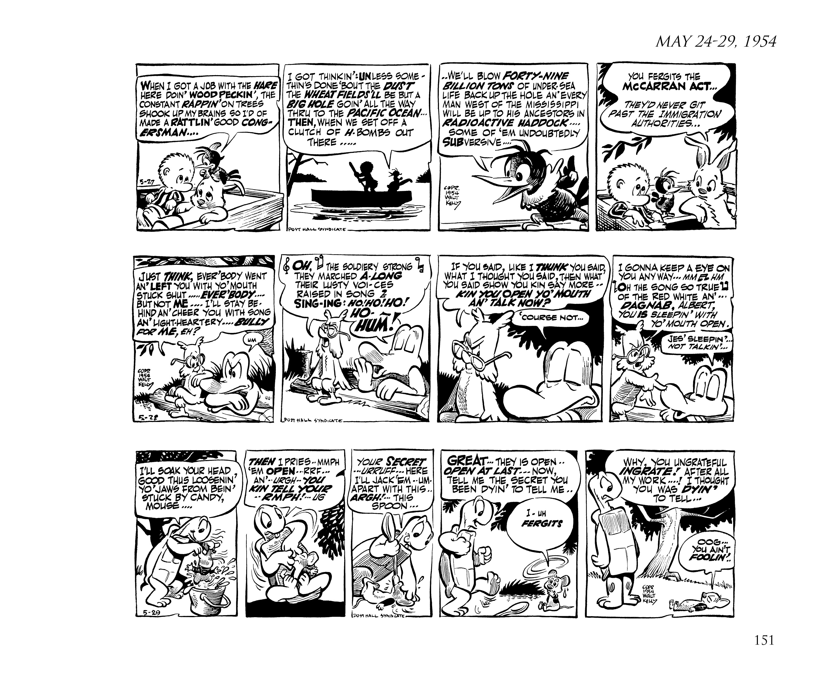 Read online Pogo by Walt Kelly: The Complete Syndicated Comic Strips comic -  Issue # TPB 3 (Part 2) - 63