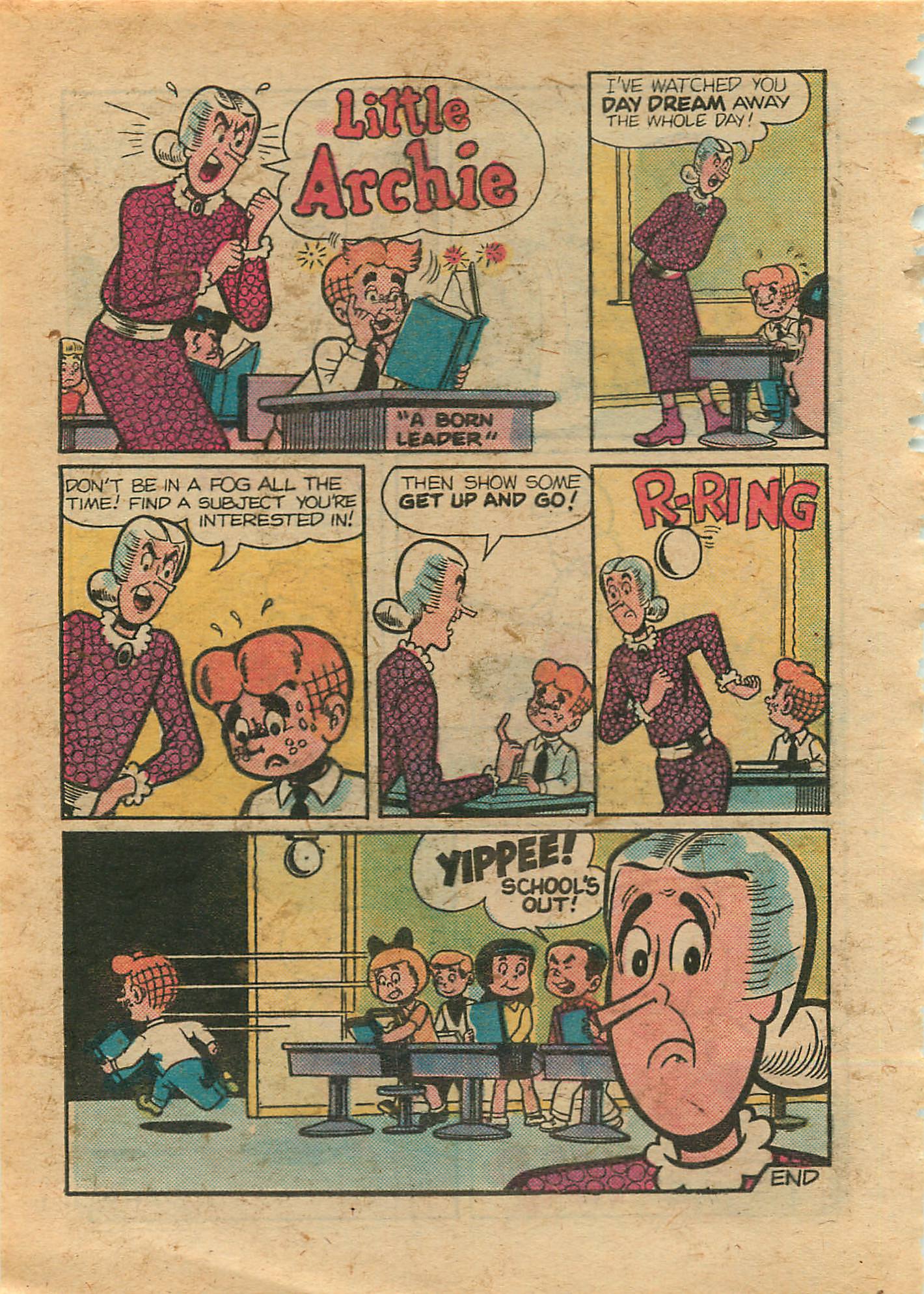 Read online Little Archie Comics Digest Magazine comic -  Issue #1 - 147