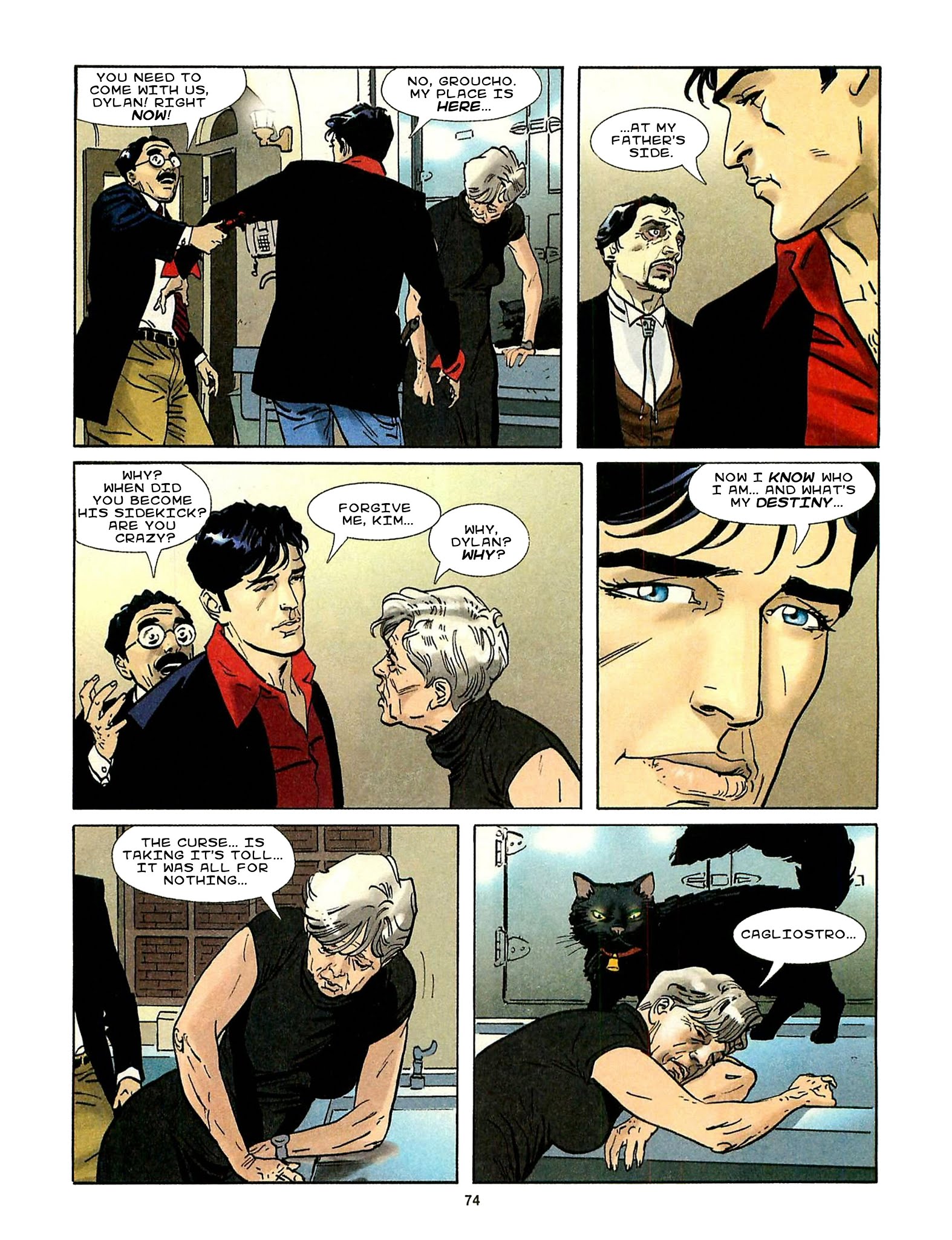 Read online Dylan Dog (1986) comic -  Issue #242 - 73