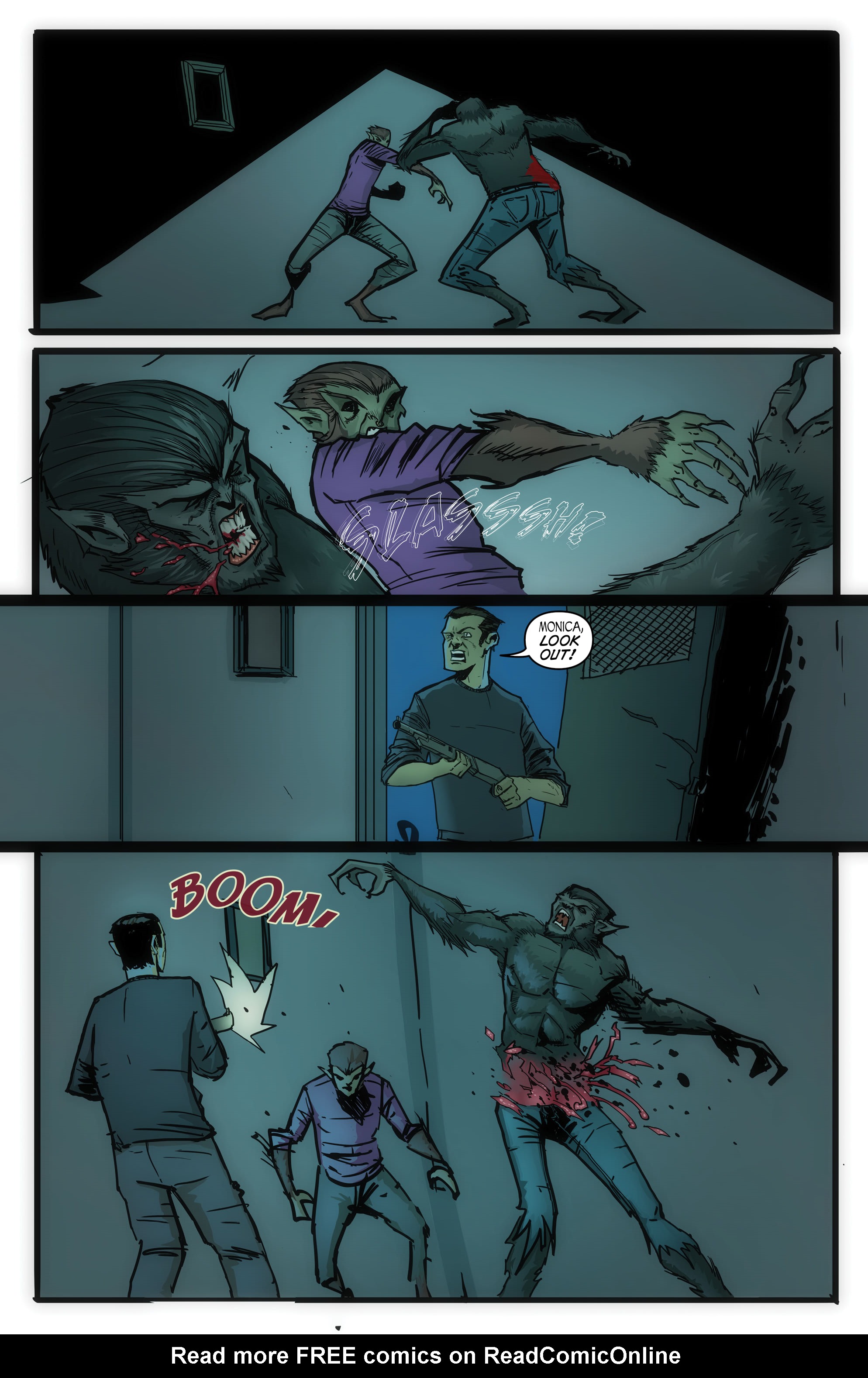 Read online John Carpenter Presents Storm Kids: Monica Bleue: A Werewolf Story comic -  Issue #5 - 11