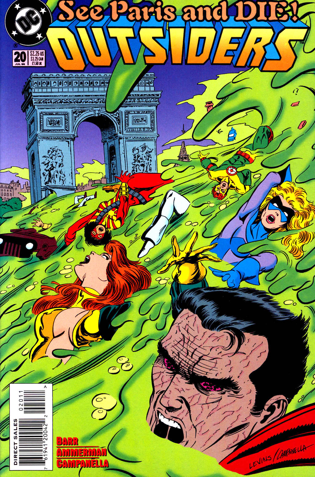 Read online Outsiders (1993) comic -  Issue #20 - 1