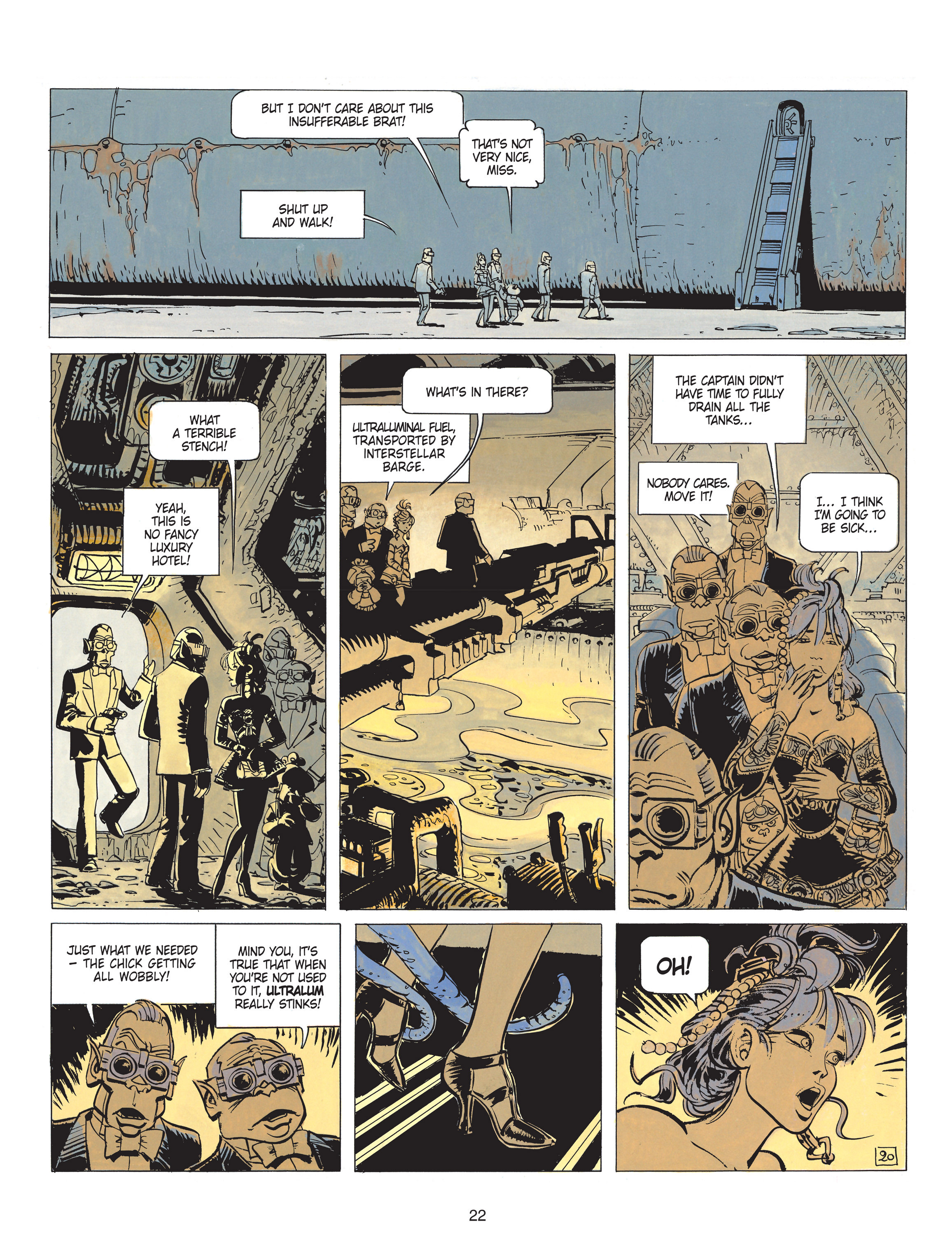 Read online Valerian and Laureline comic -  Issue #16 - 22