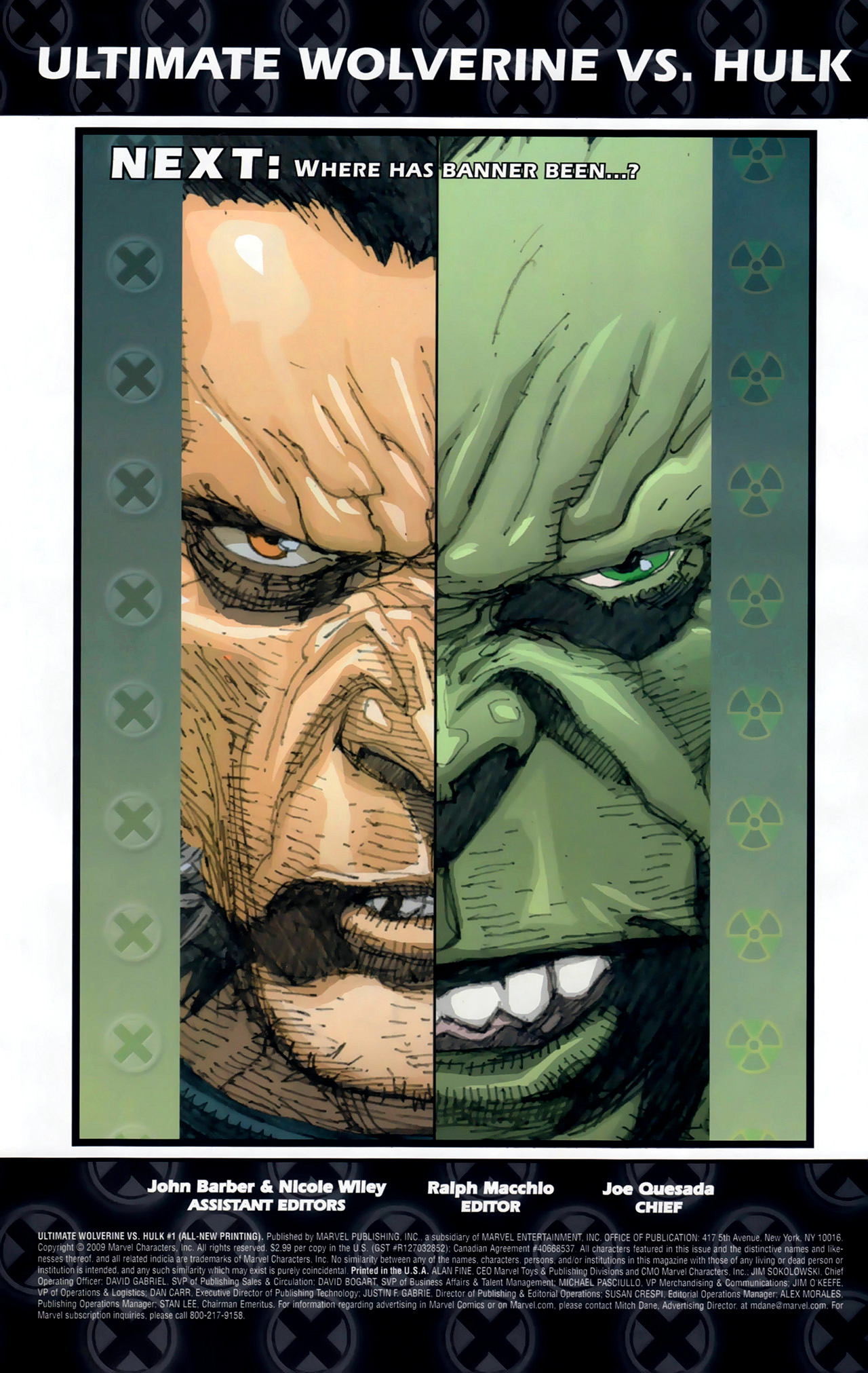 Read online Ultimate Wolverine vs. Hulk comic -  Issue #1 - 23