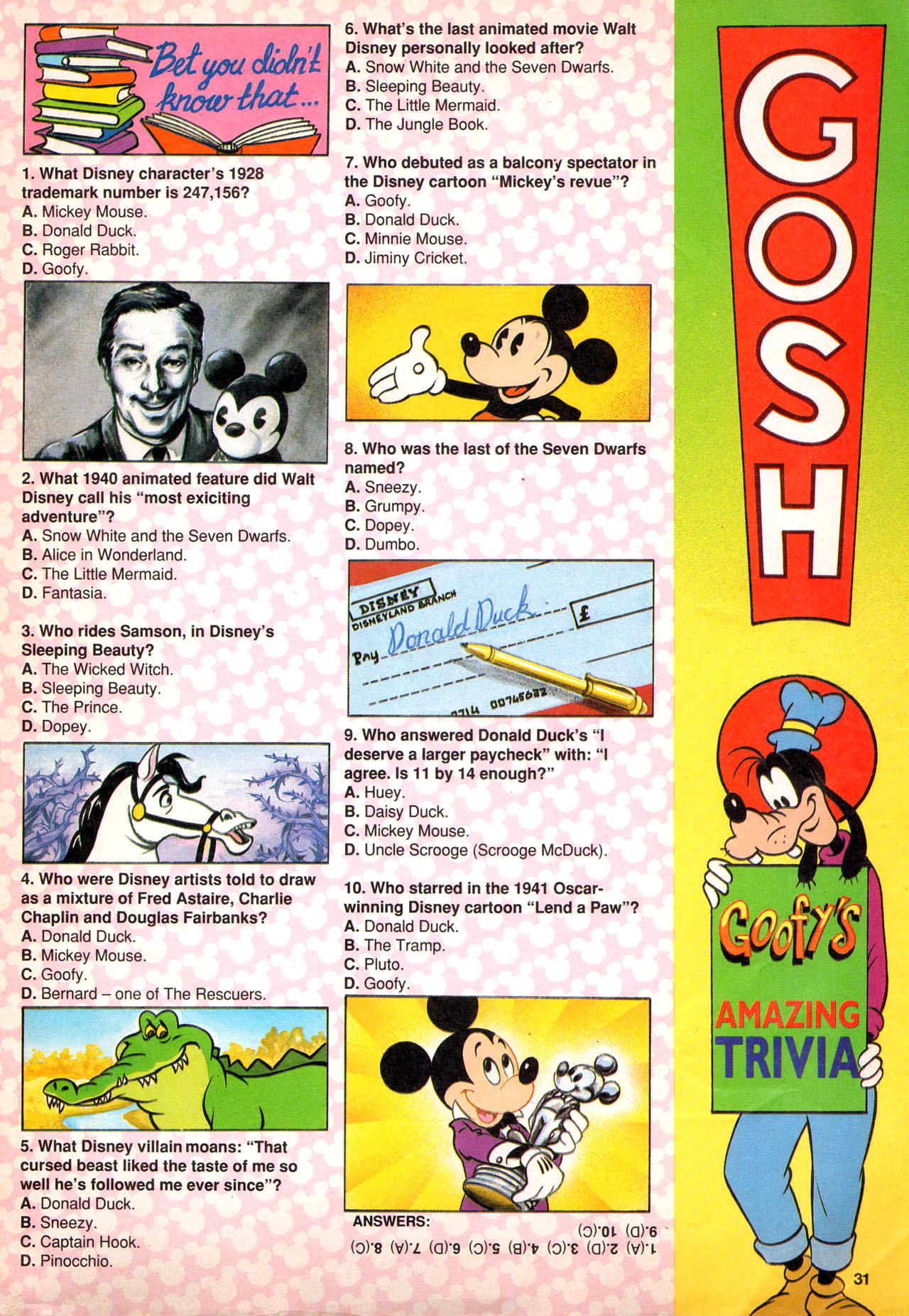 Read online The Disney Weekly comic -  Issue # Full - 29