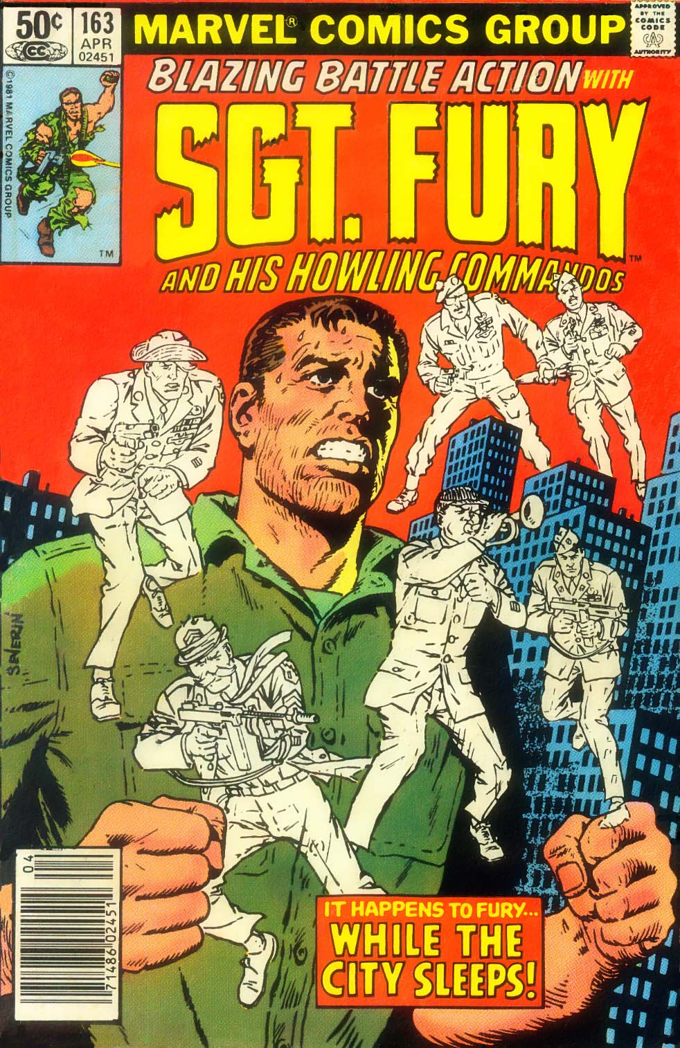 Read online Sgt. Fury comic -  Issue #163 - 1