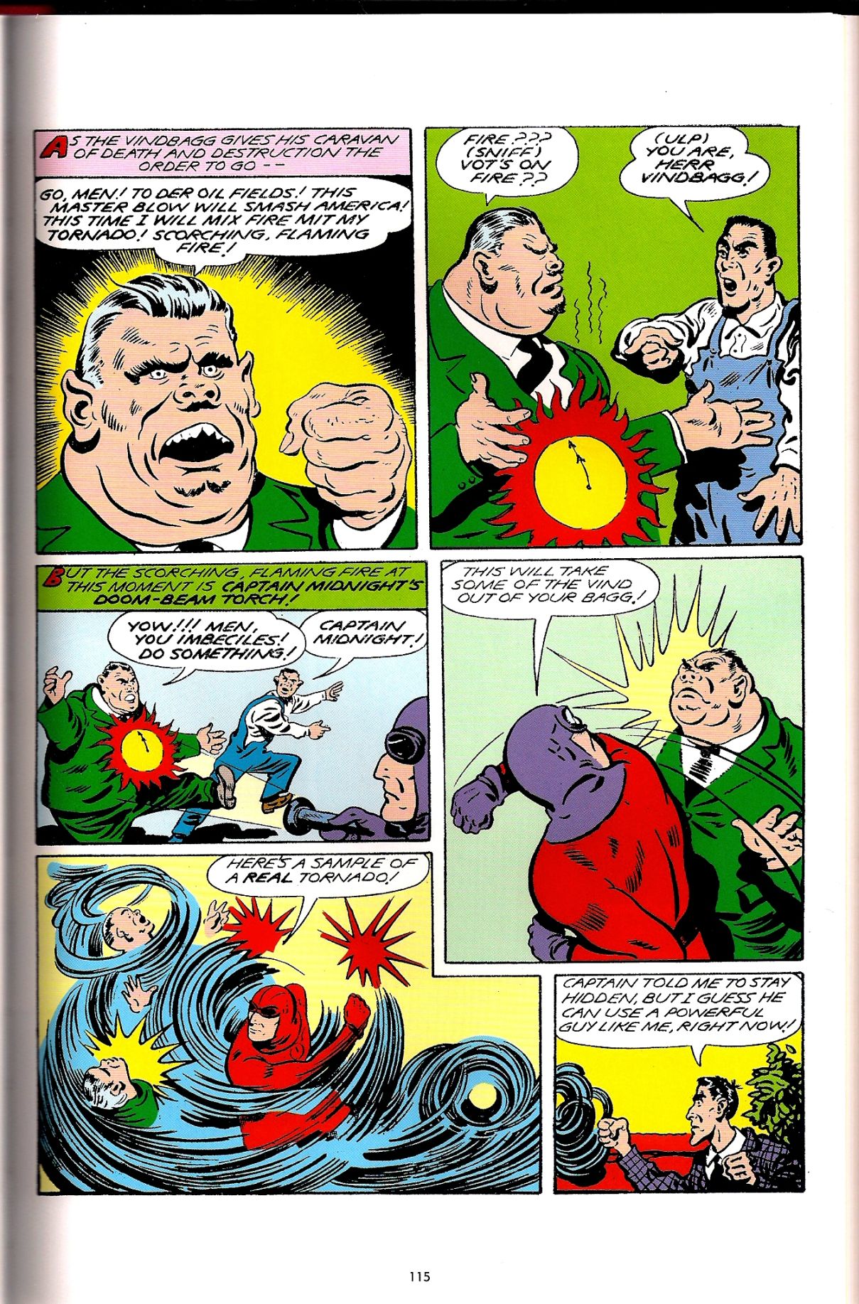 Read online Captain Midnight (1942) comic -  Issue #9 - 22