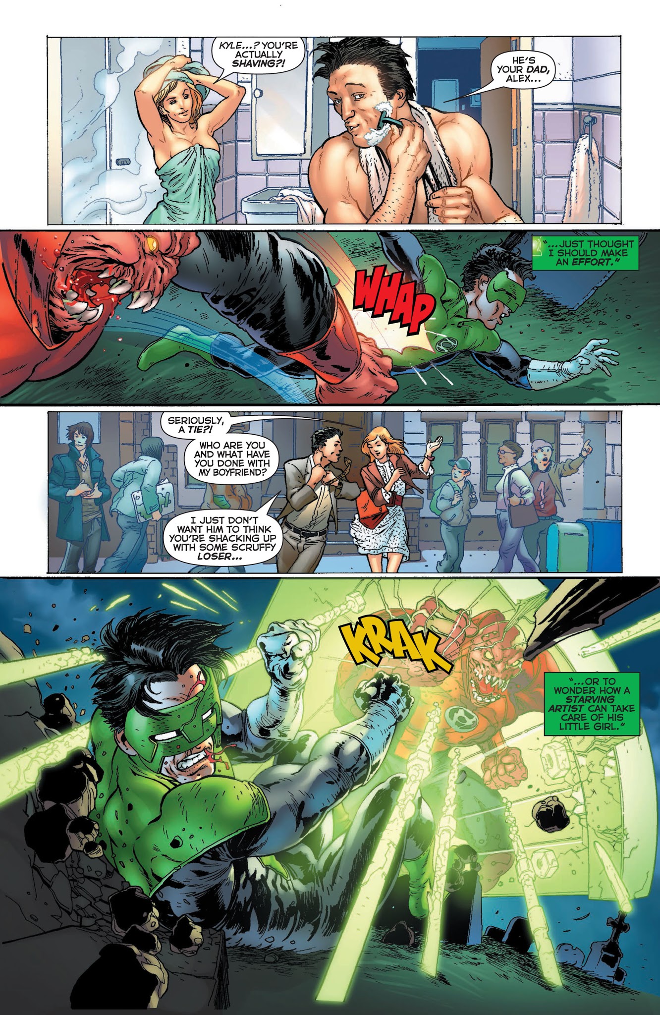 Read online Green Lantern: Rise of the Third Army comic -  Issue # TPB - 126