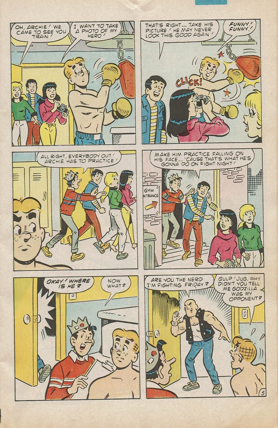 Read online Archie at Riverdale High (1972) comic -  Issue #110 - 7