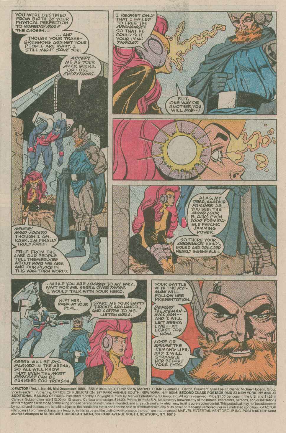 Read online X-Factor (1986) comic -  Issue #49 - 2