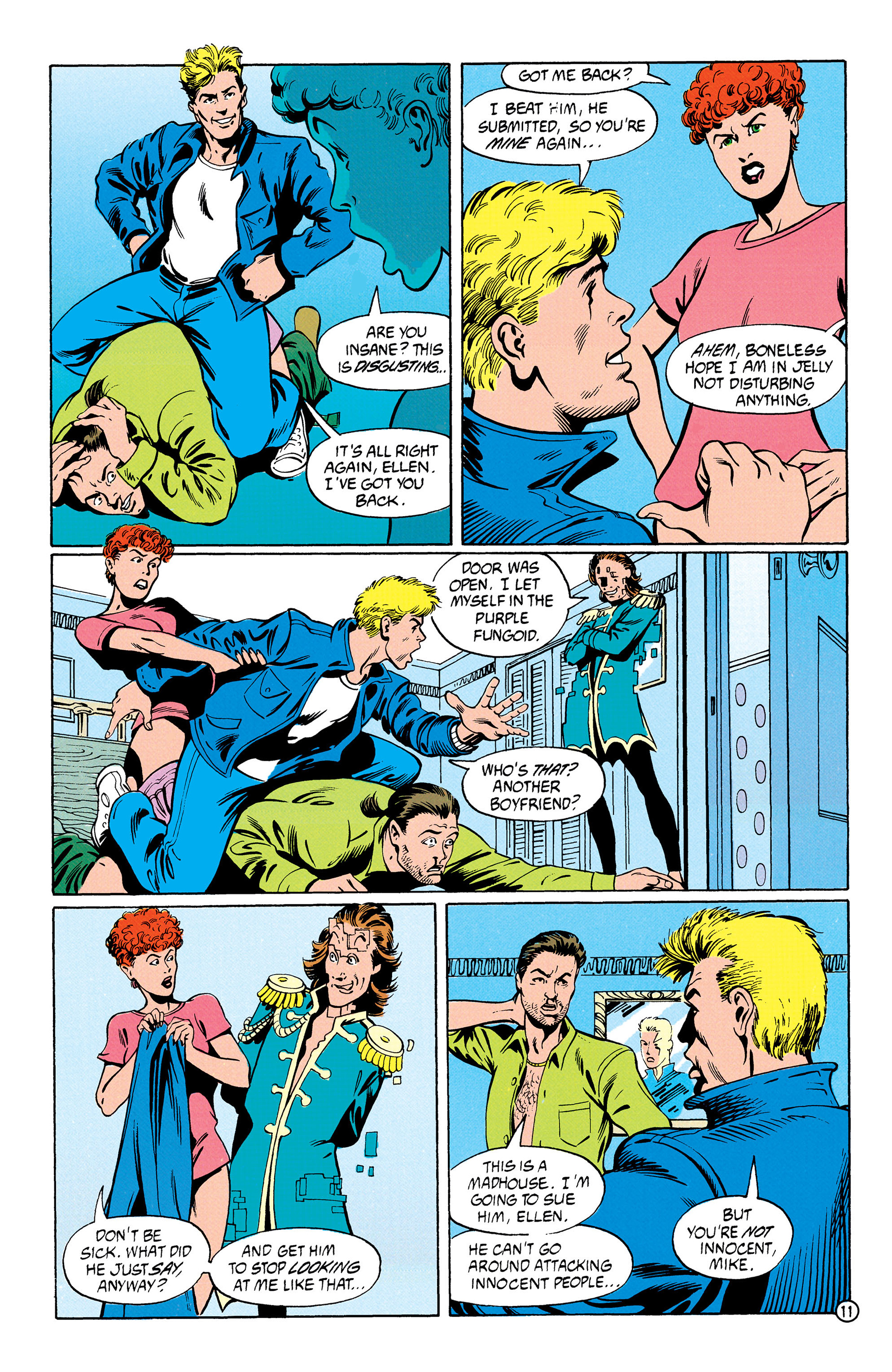 Read online Animal Man (1988) comic -  Issue #28 - 12