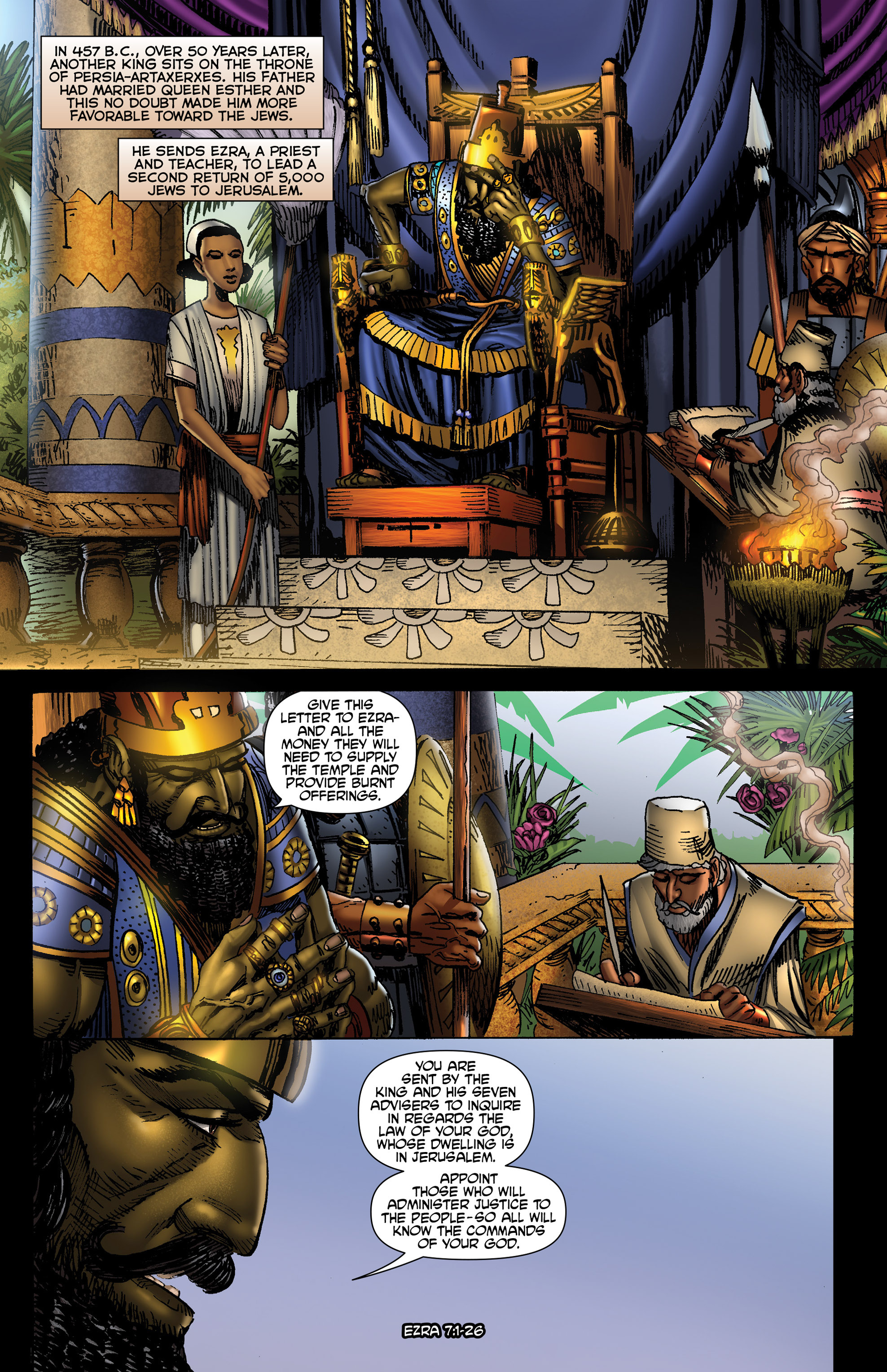 Read online The Kingstone Bible comic -  Issue #7 - 140