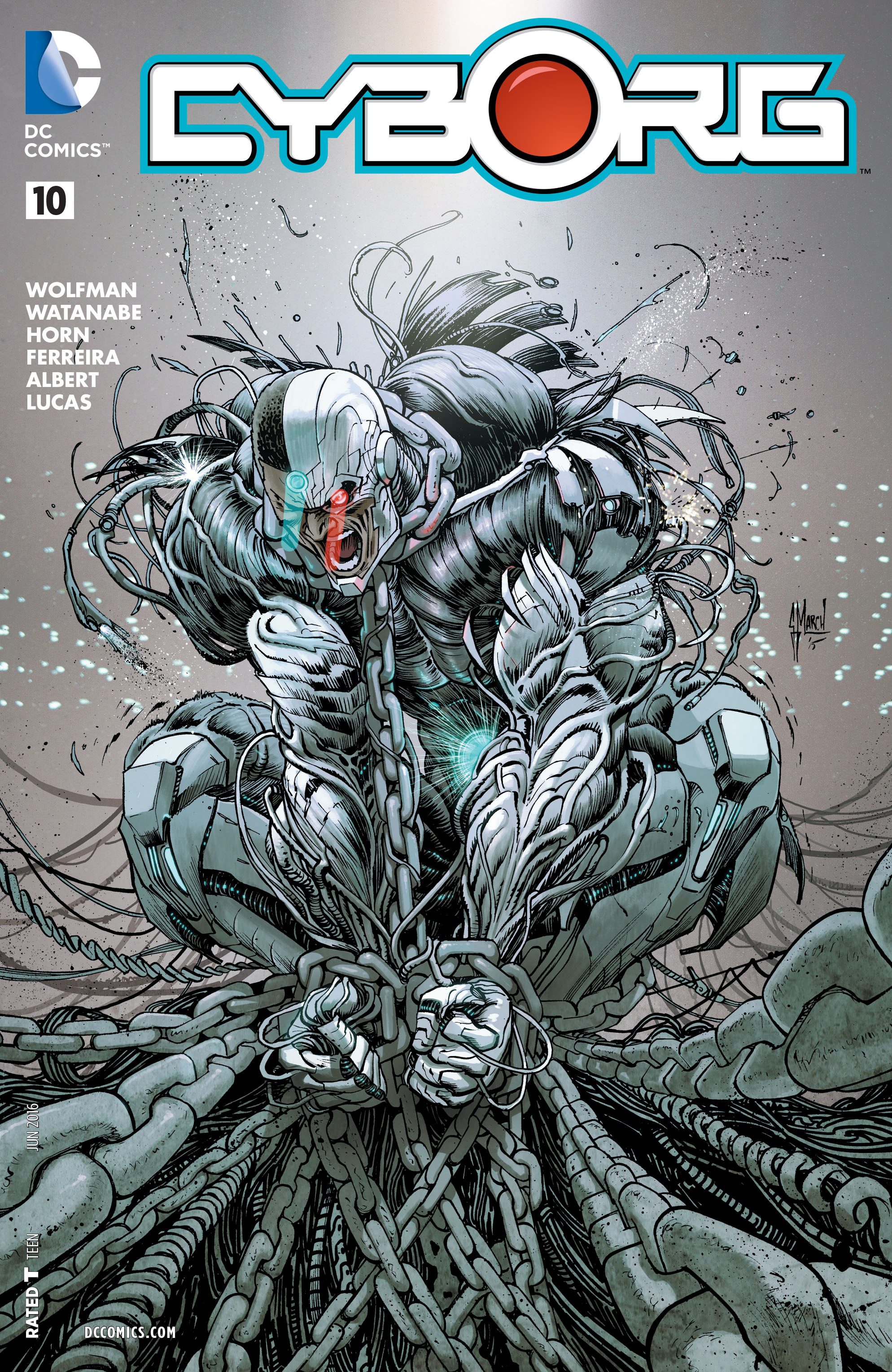 Read online Cyborg (2015) comic -  Issue #10 - 1