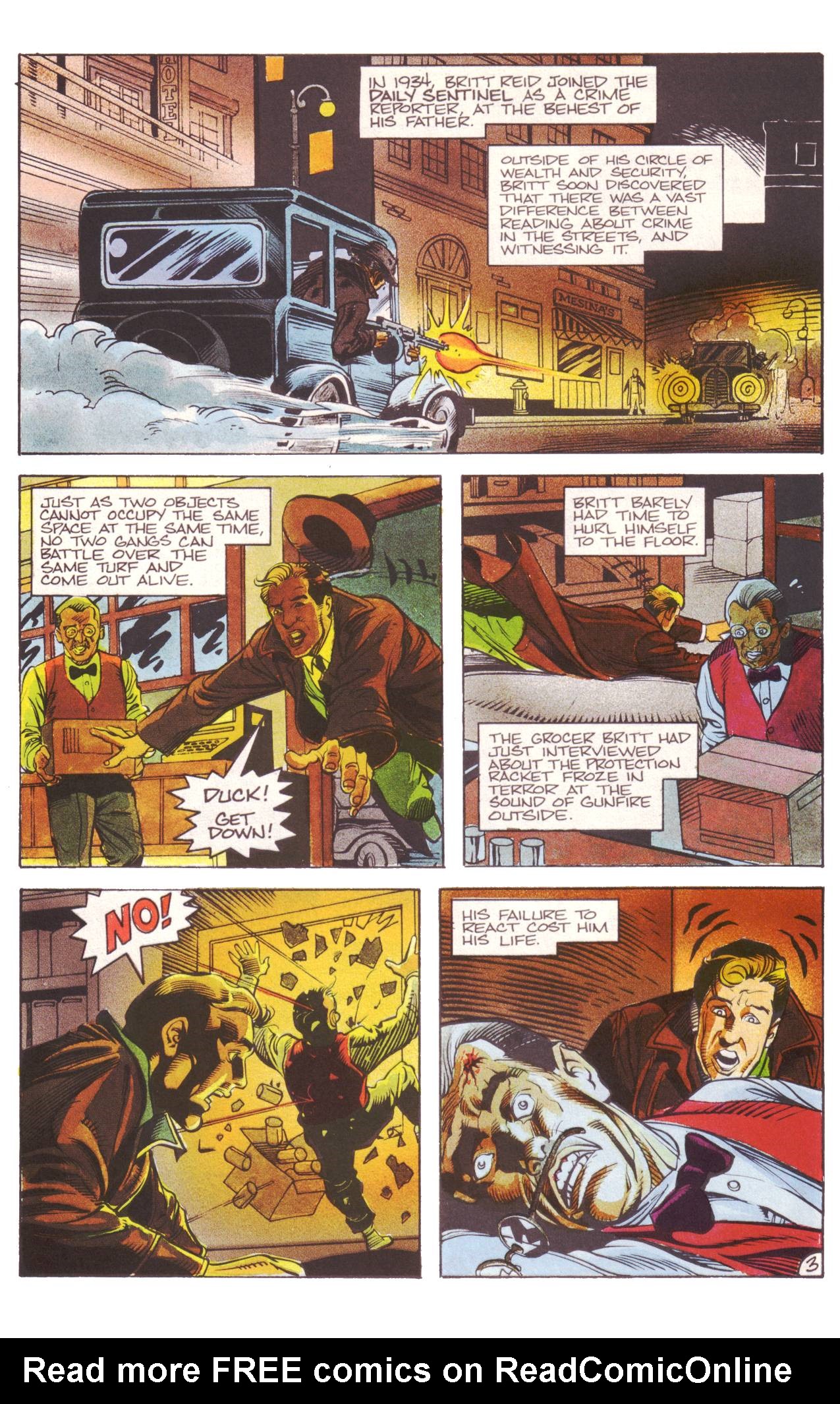 Read online Tales of the Green Hornet (1991) comic -  Issue #1 - 4