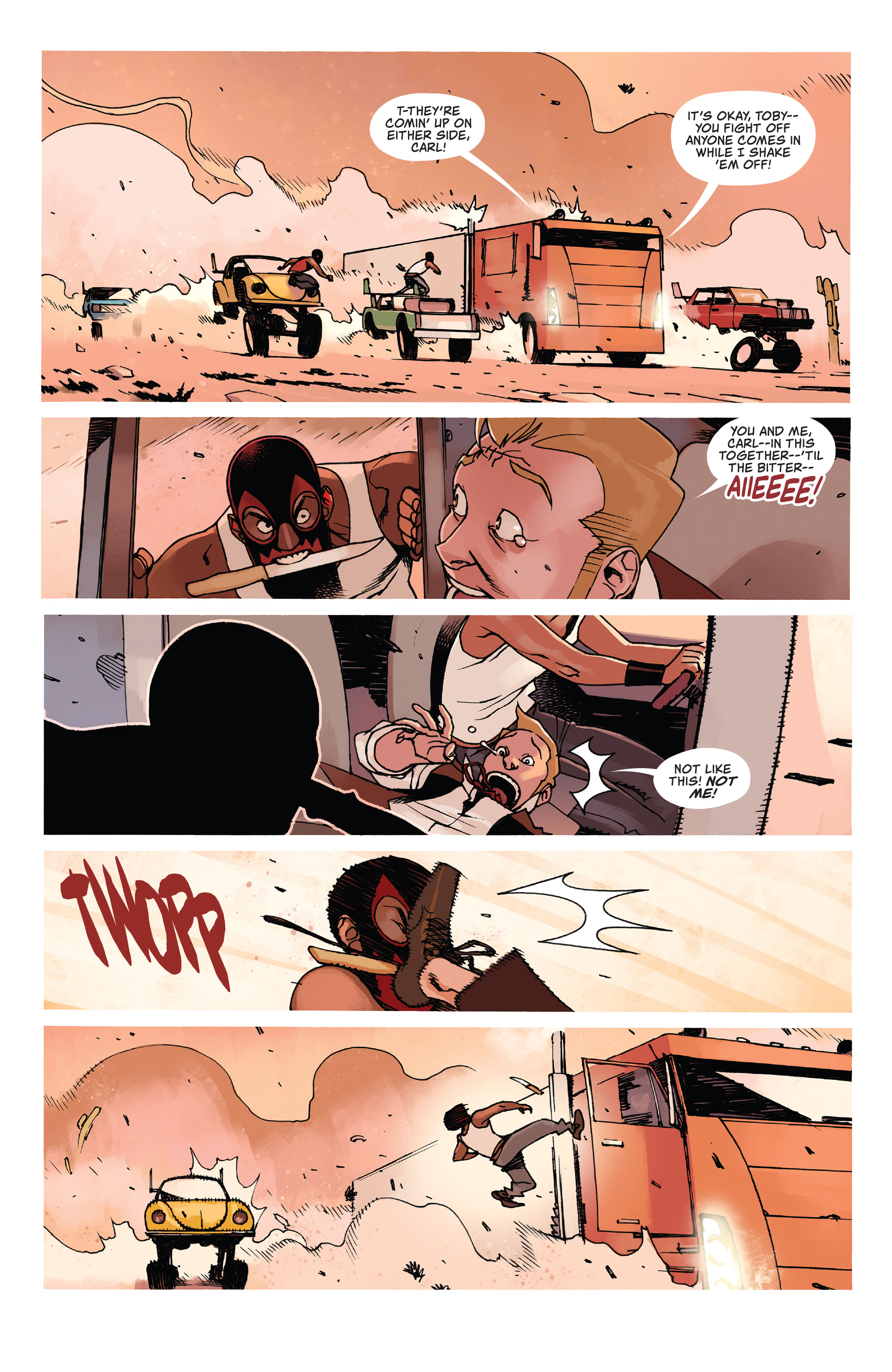 Read online Death Or Glory comic -  Issue #9 - 13