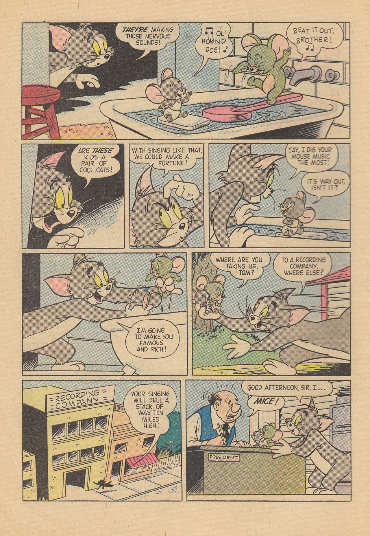 Read online Tom & Jerry Comics comic -  Issue #159 - 4