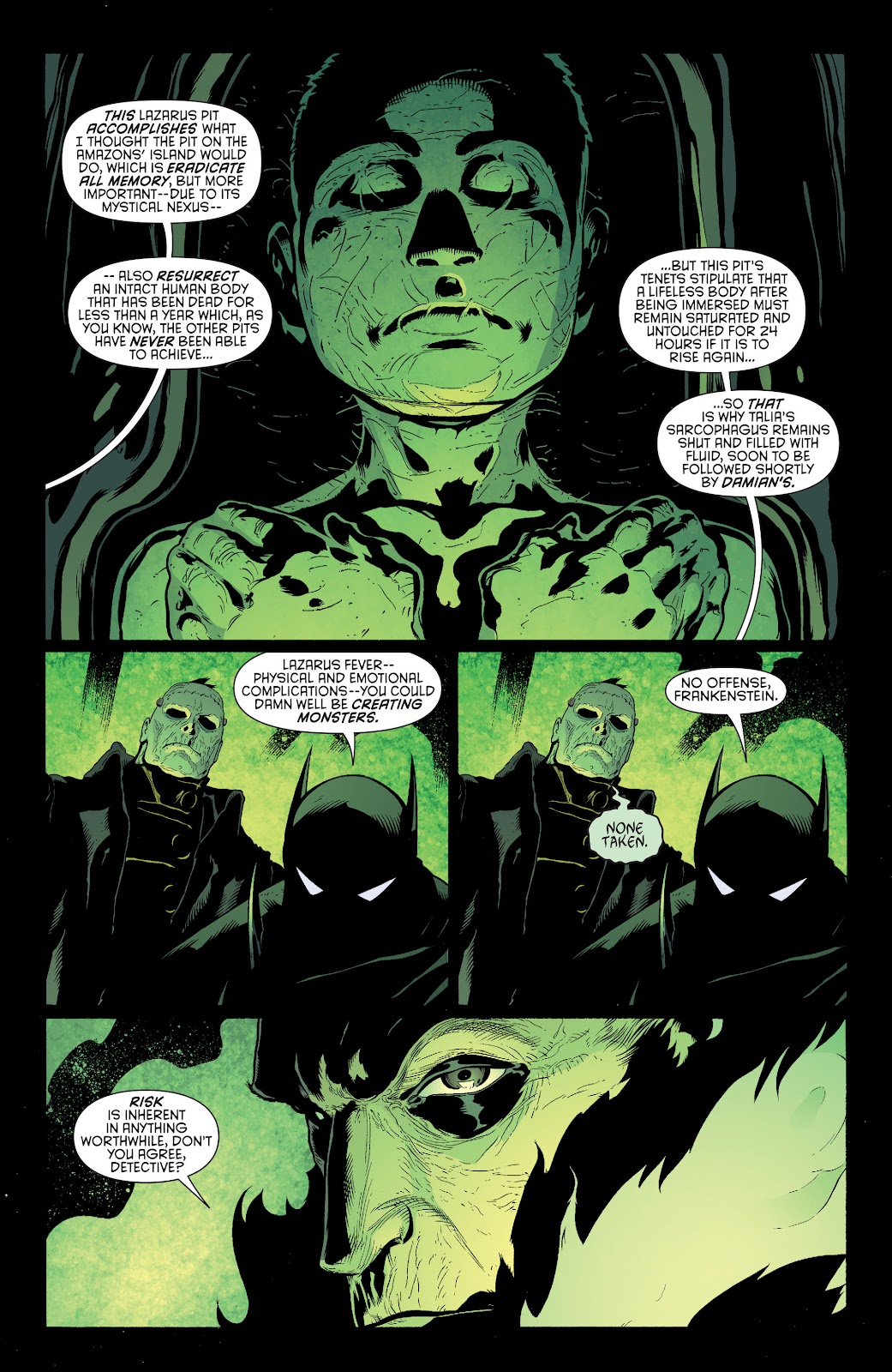 Batman and Robin (2011) issue 32 - Batman and Ra's al Ghul - Page 7