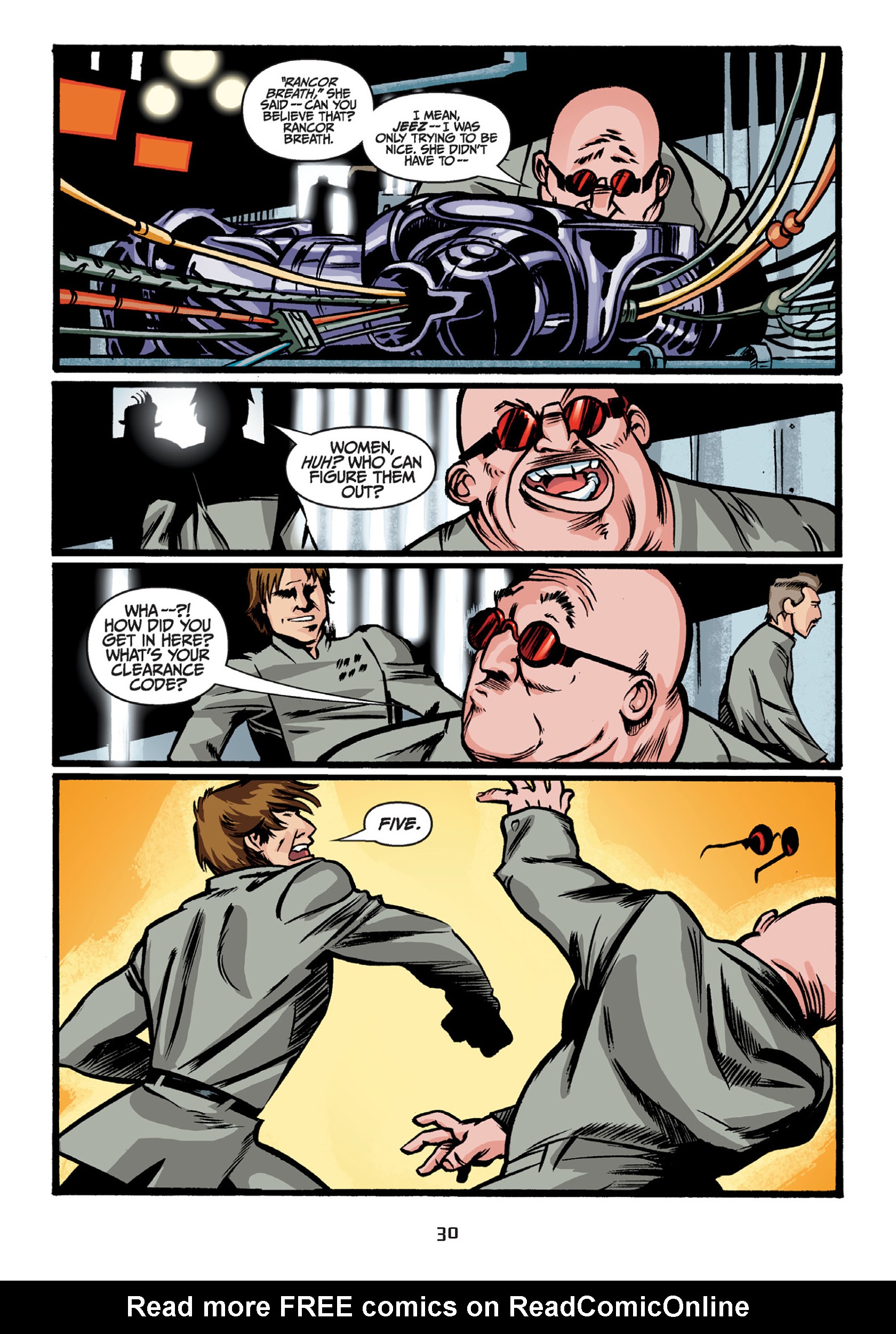 Read online Star Wars Adventures comic -  Issue # Issue Han Solo and the Hollow Moon of Khorya - 32