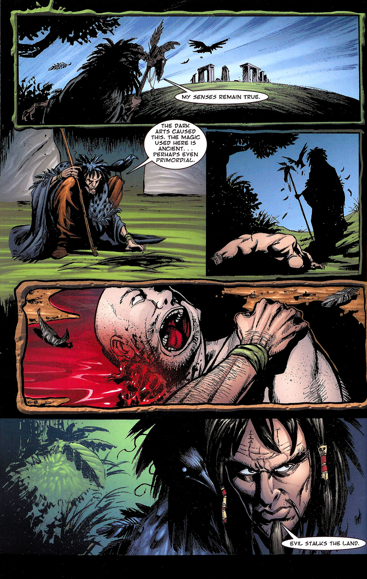 Read online Dracula vs King Arthur comic -  Issue #1 - 40
