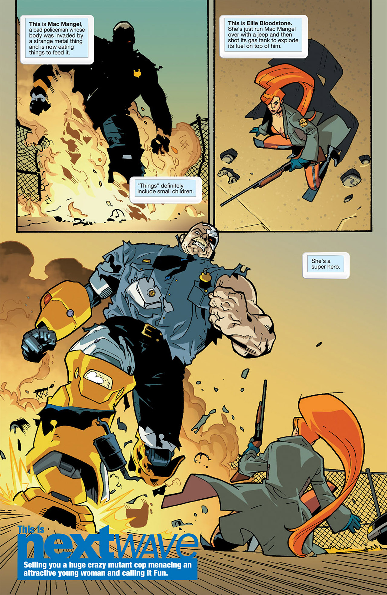 Read online Nextwave: Agents Of H.A.T.E. comic -  Issue #4 - 3