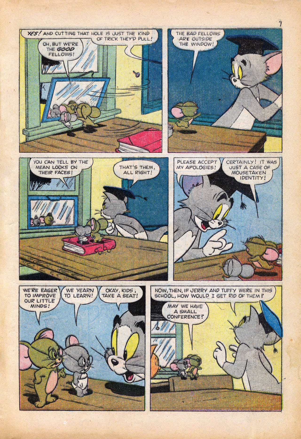 Read online Tom & Jerry's Back to School comic -  Issue # TPB - 9