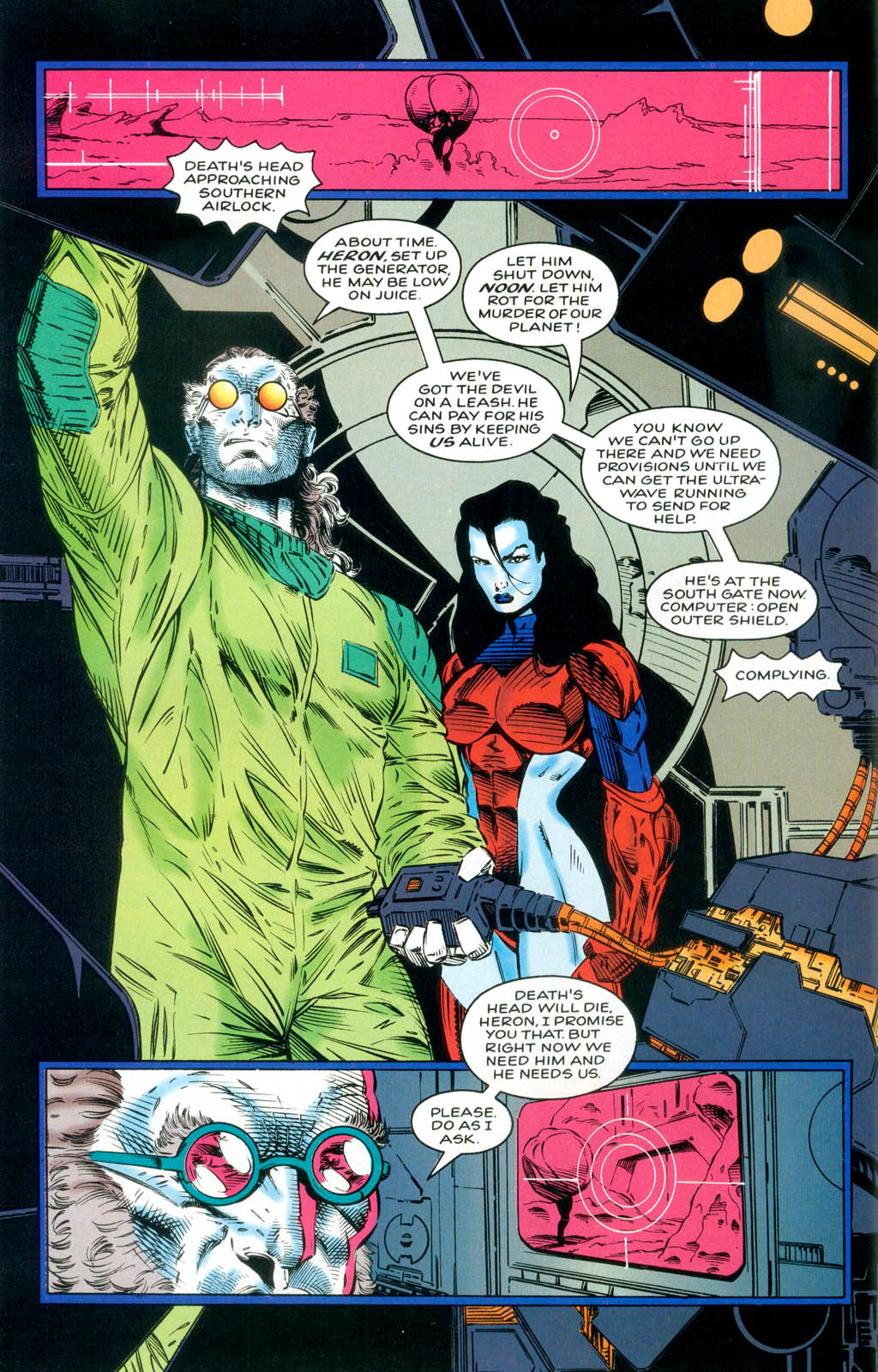 Read online Death's Head II Gold comic -  Issue #1 - 9