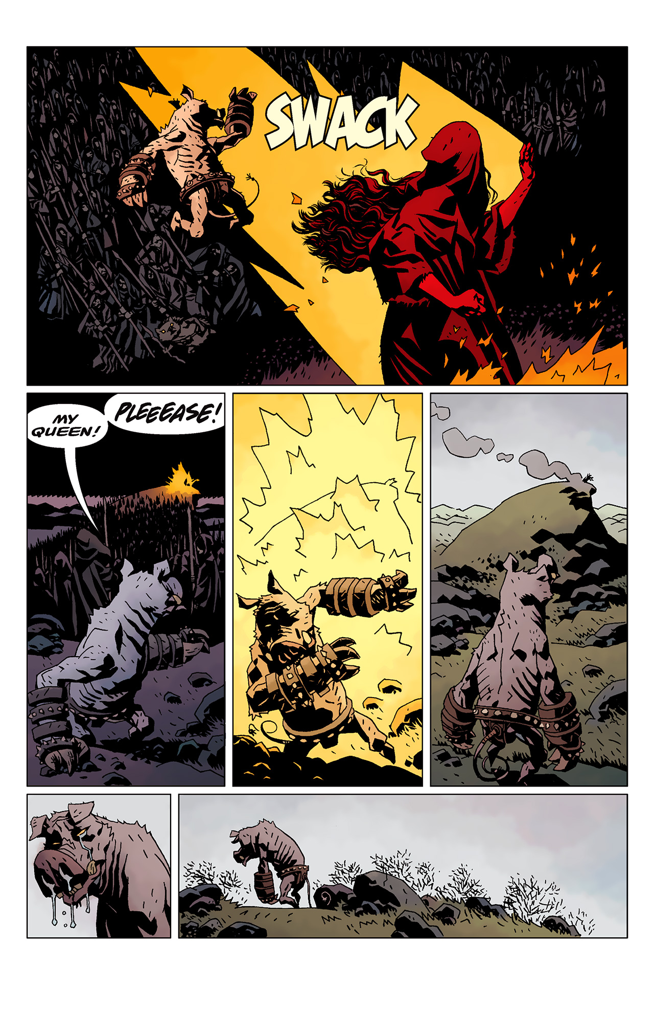 Read online Hellboy: The Wild Hunt comic -  Issue #8 - 19